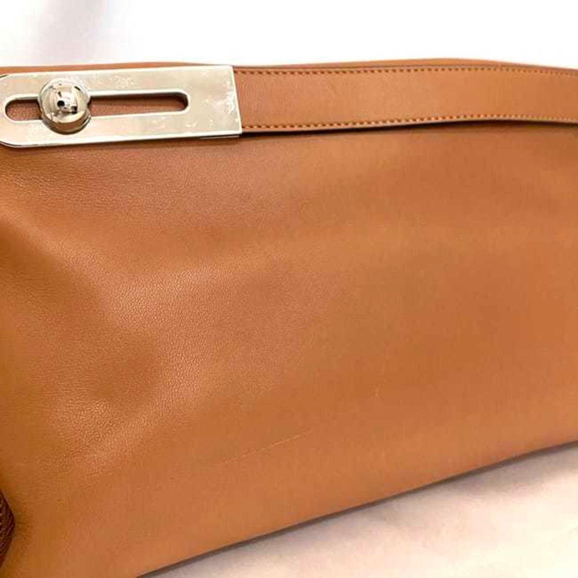 Loewe Missy, Brown, Leather, handbag