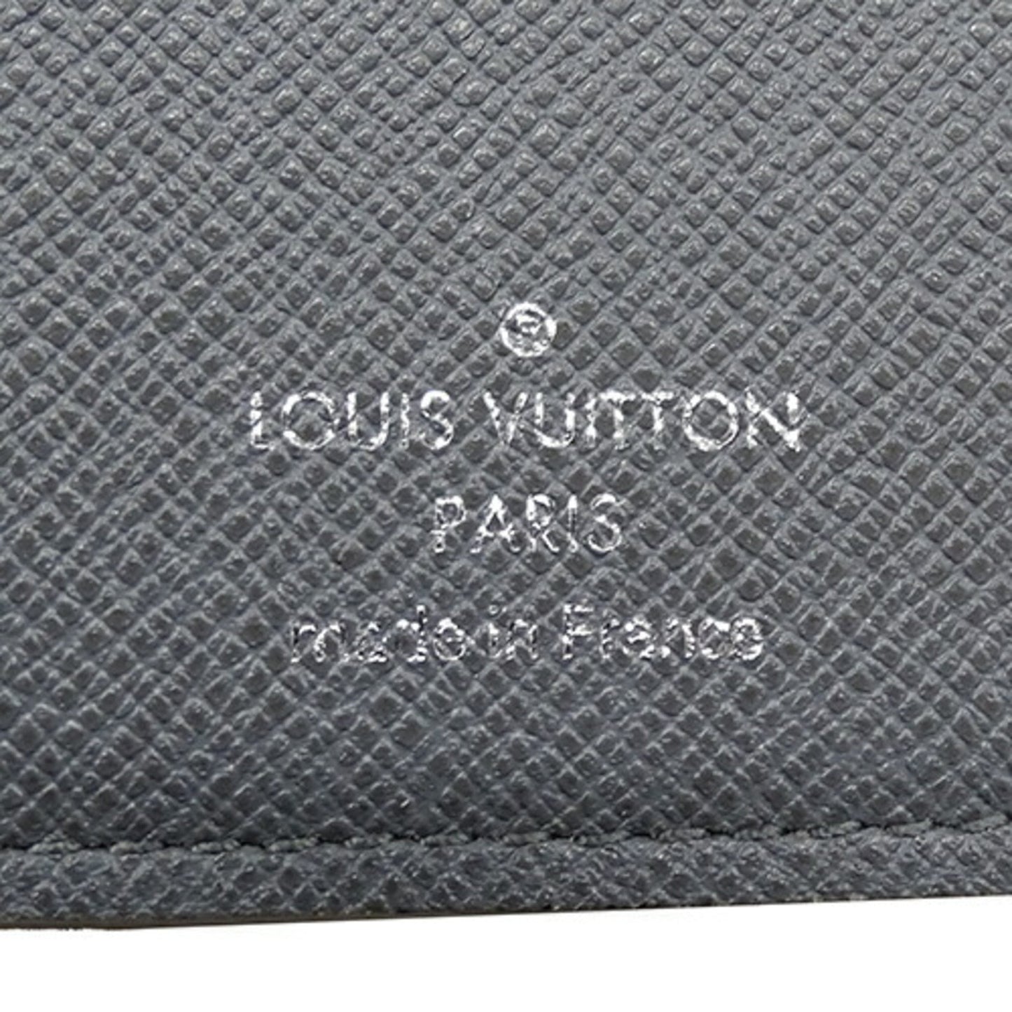 Louis Vuitton Brazza, Grey, Leather, wallet