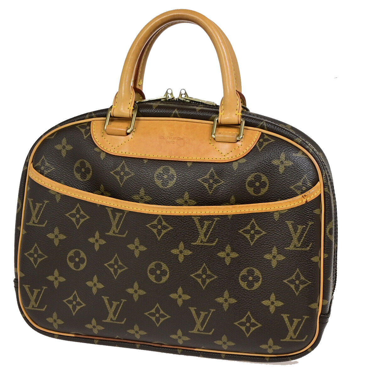 Louis Vuitton Trouville, Brown, Canvas, handbag