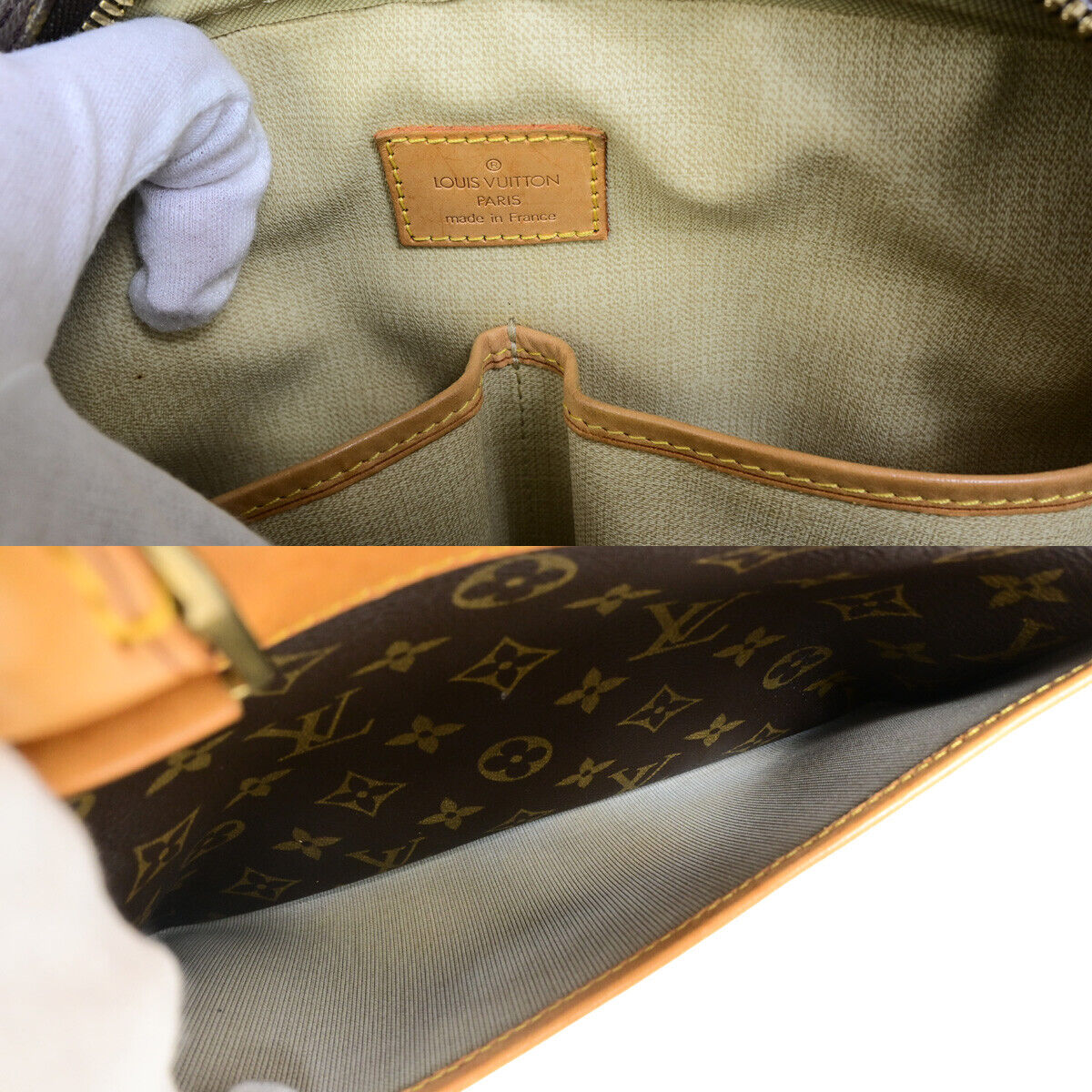 Louis Vuitton Trouville, Brown, Canvas, handbag