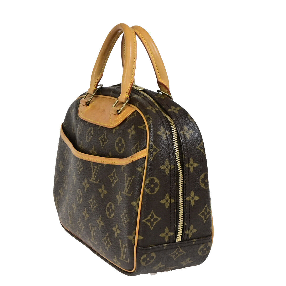 Louis Vuitton Trouville, Brown, Canvas, handbag