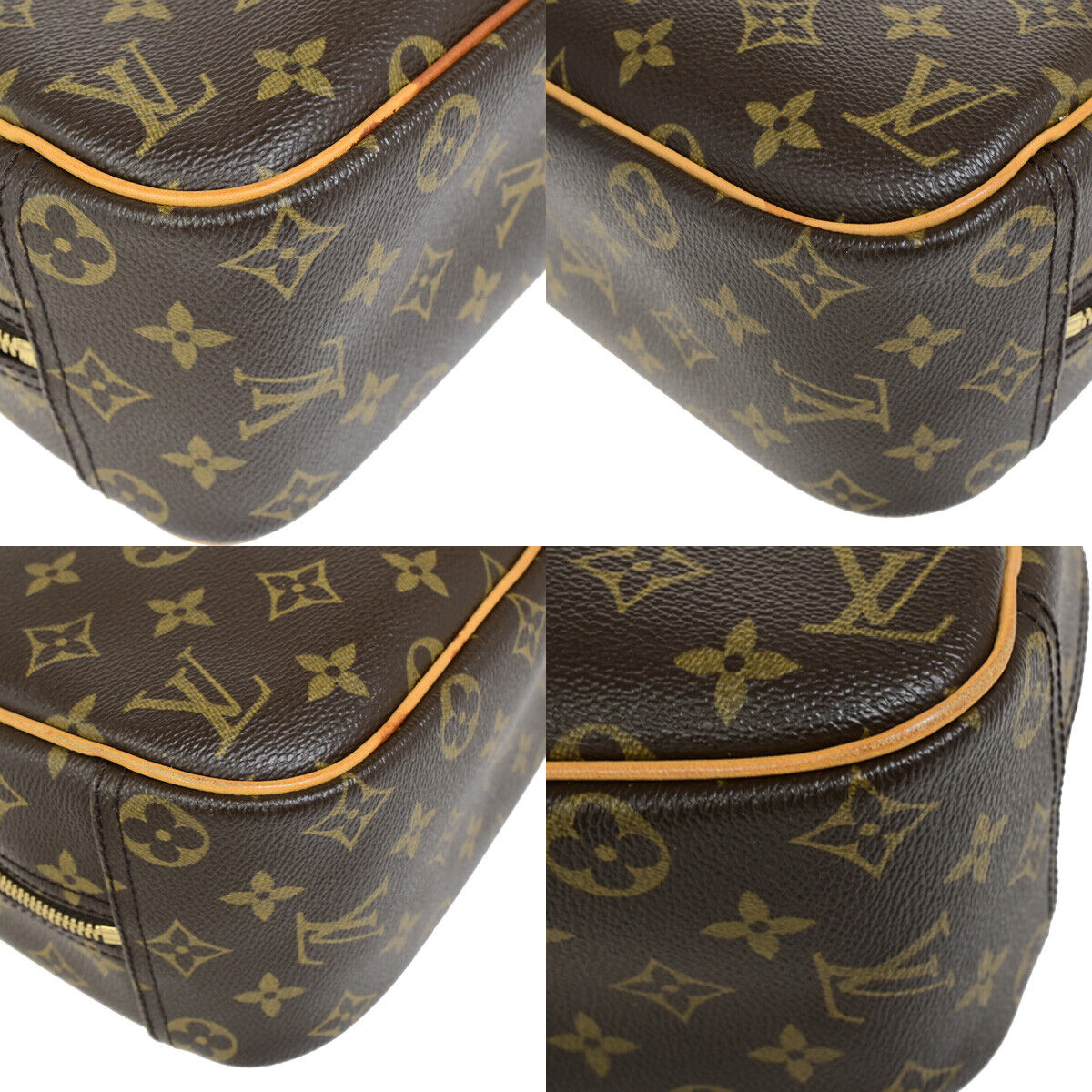 Louis Vuitton Trouville, Brown, Canvas, handbag