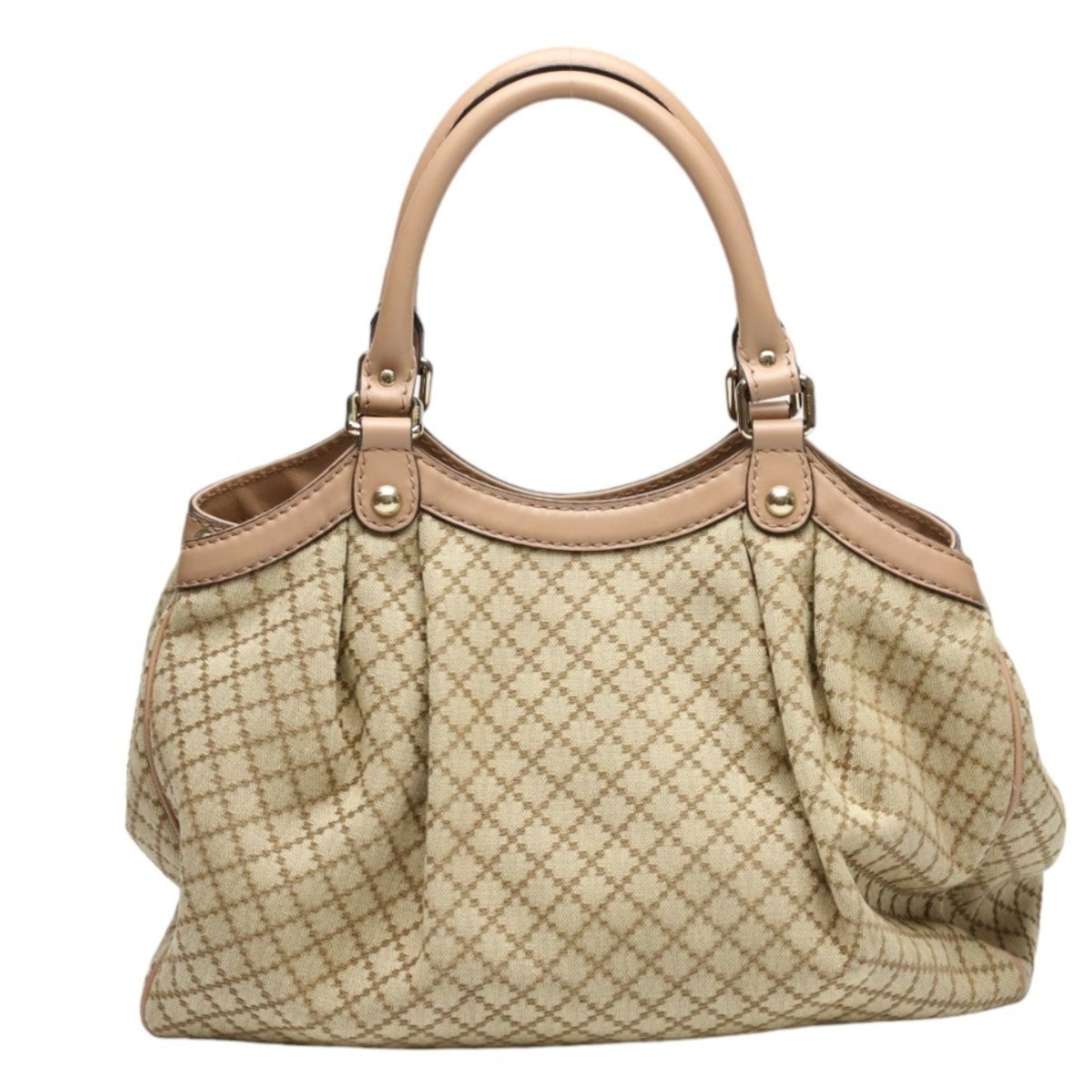 Gucci Diamante, Beige, Canvas, handbag
