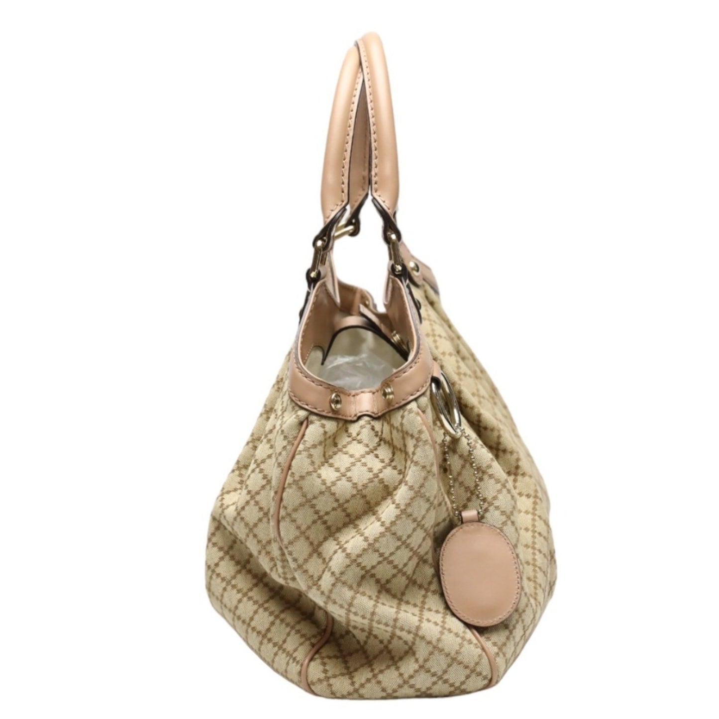 Gucci Diamante, Beige, Canvas, handbag