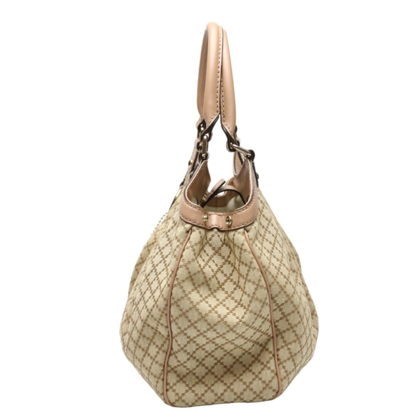 Gucci Diamante, Beige, Canvas, handbag
