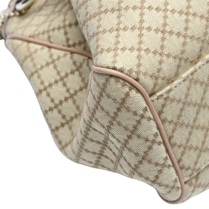 Gucci Diamante, Beige, Canvas, handbag