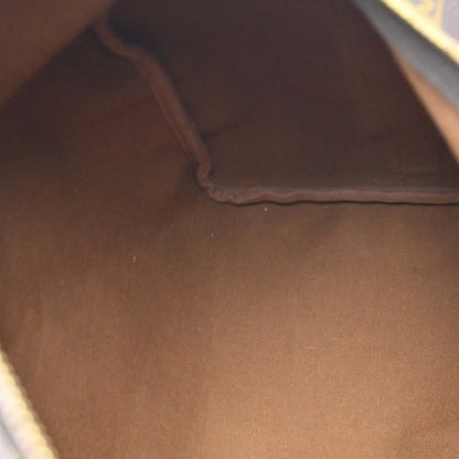 Louis Vuitton Keepall Bandoulière Monogram, Brown, Canvas, Travel Bag