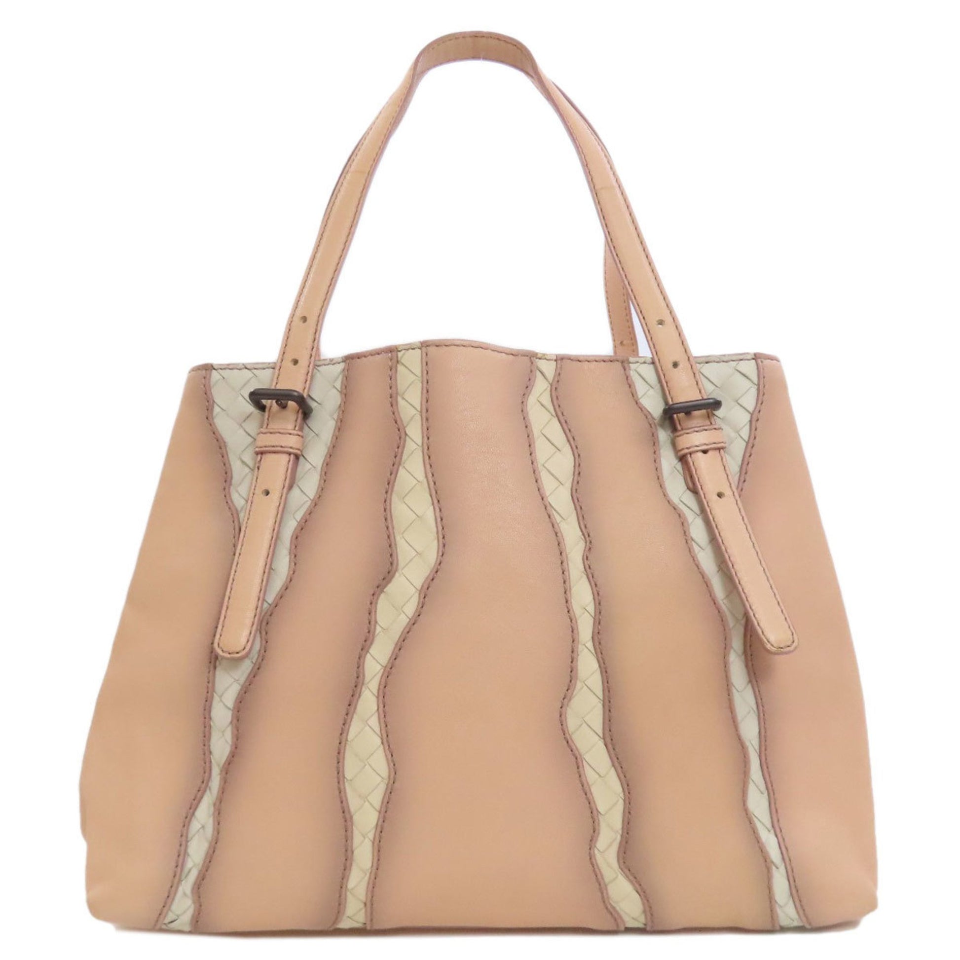 Bottega Veneta Intrecciato, Pink, Leather, tote