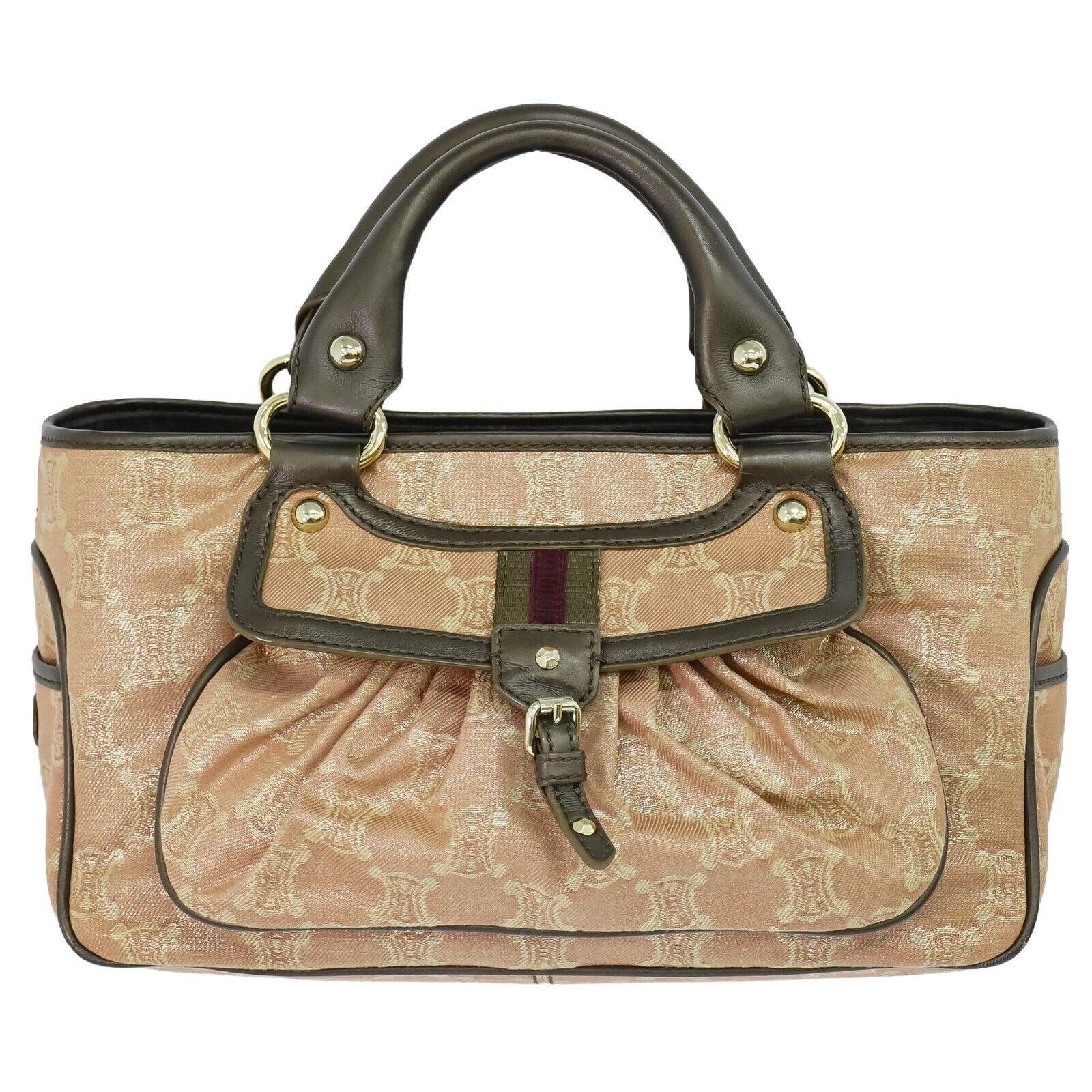 Céline Boogie, Pink, Canvas, handbag