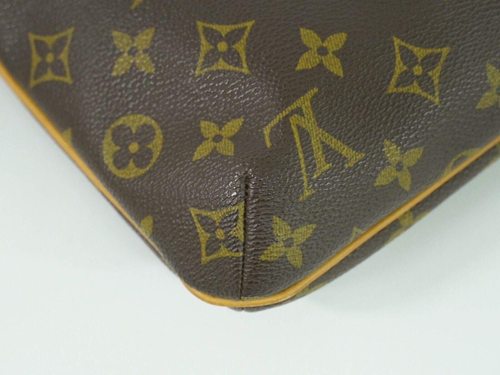 Louis Vuitton Musette Tango, Brown, Canvas, shoulder