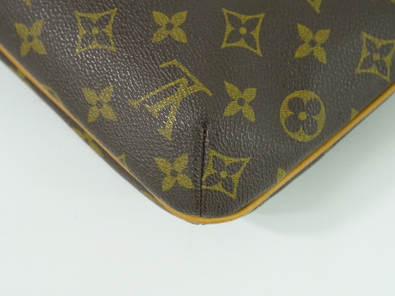 Louis Vuitton Musette Tango, Brown, Canvas, shoulder