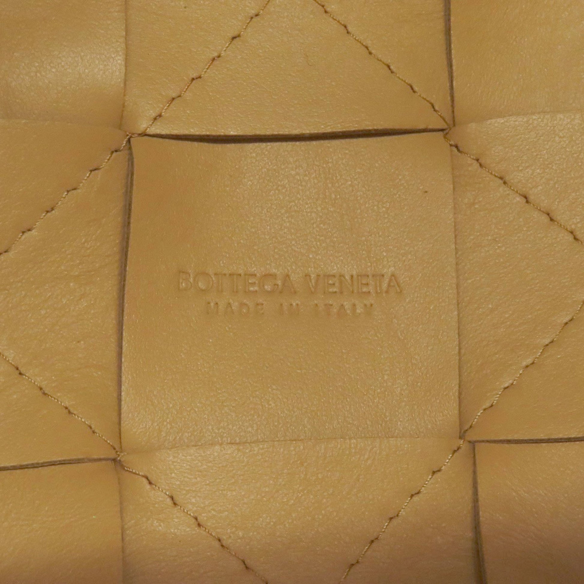 Bottega Veneta Cassette, Beige, Leather, shoulder