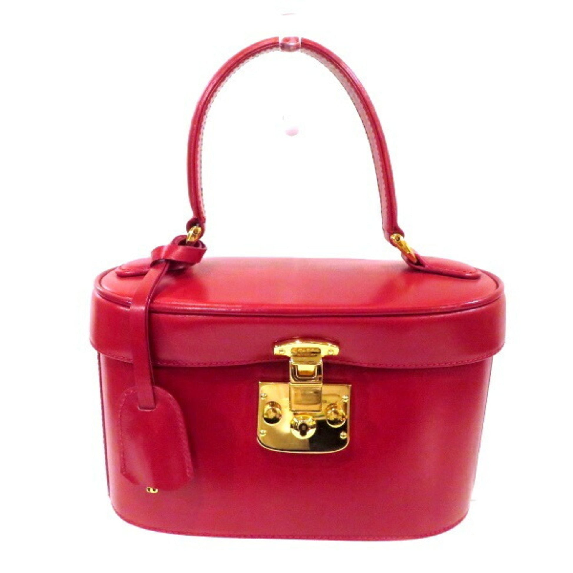 Gucci Vanity, Red, Leather, handbag