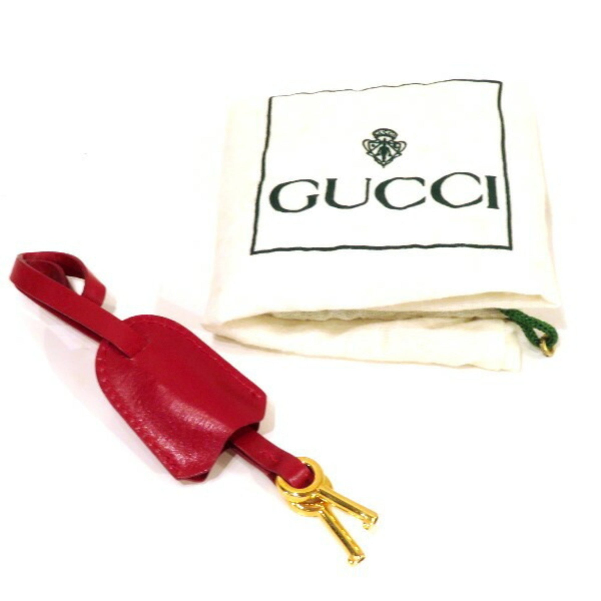 Gucci Vanity, Red, Leather, handbag