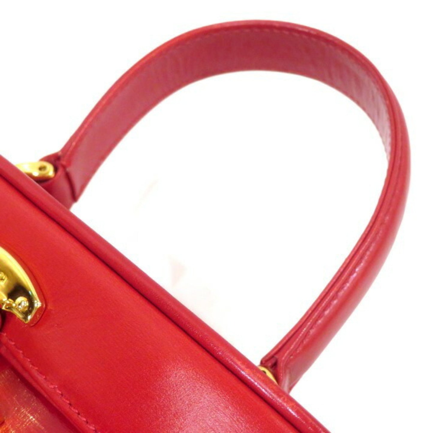 Gucci Vanity, Red, Leather, handbag