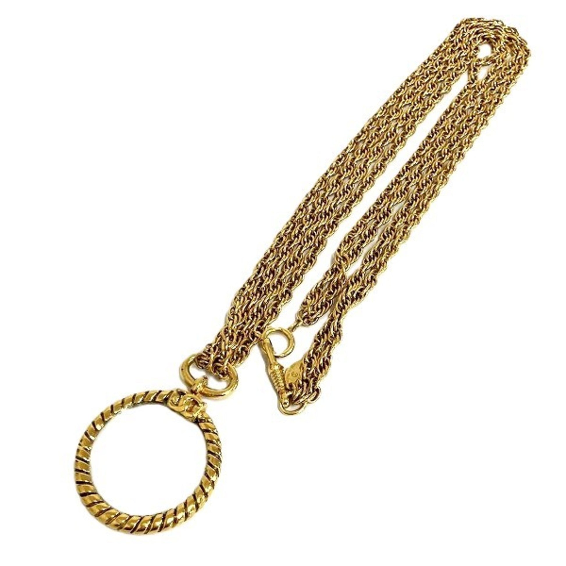 Chanel Coco Mark, Gold, Gold Plated, necklace