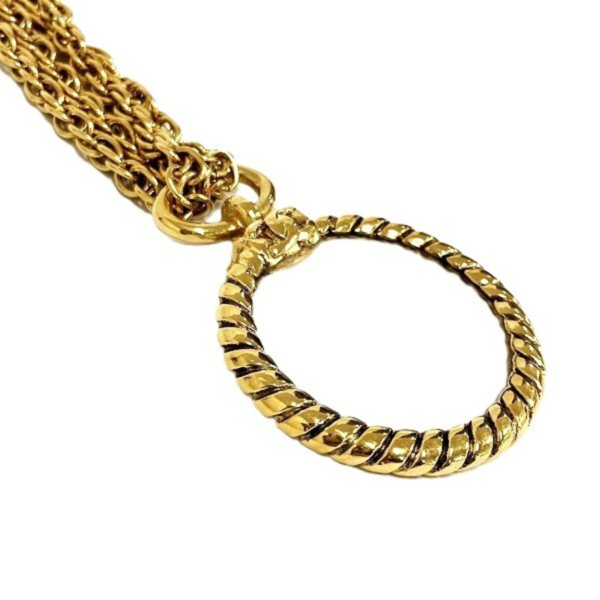 Chanel Coco Mark, Gold, Gold Plated, necklace