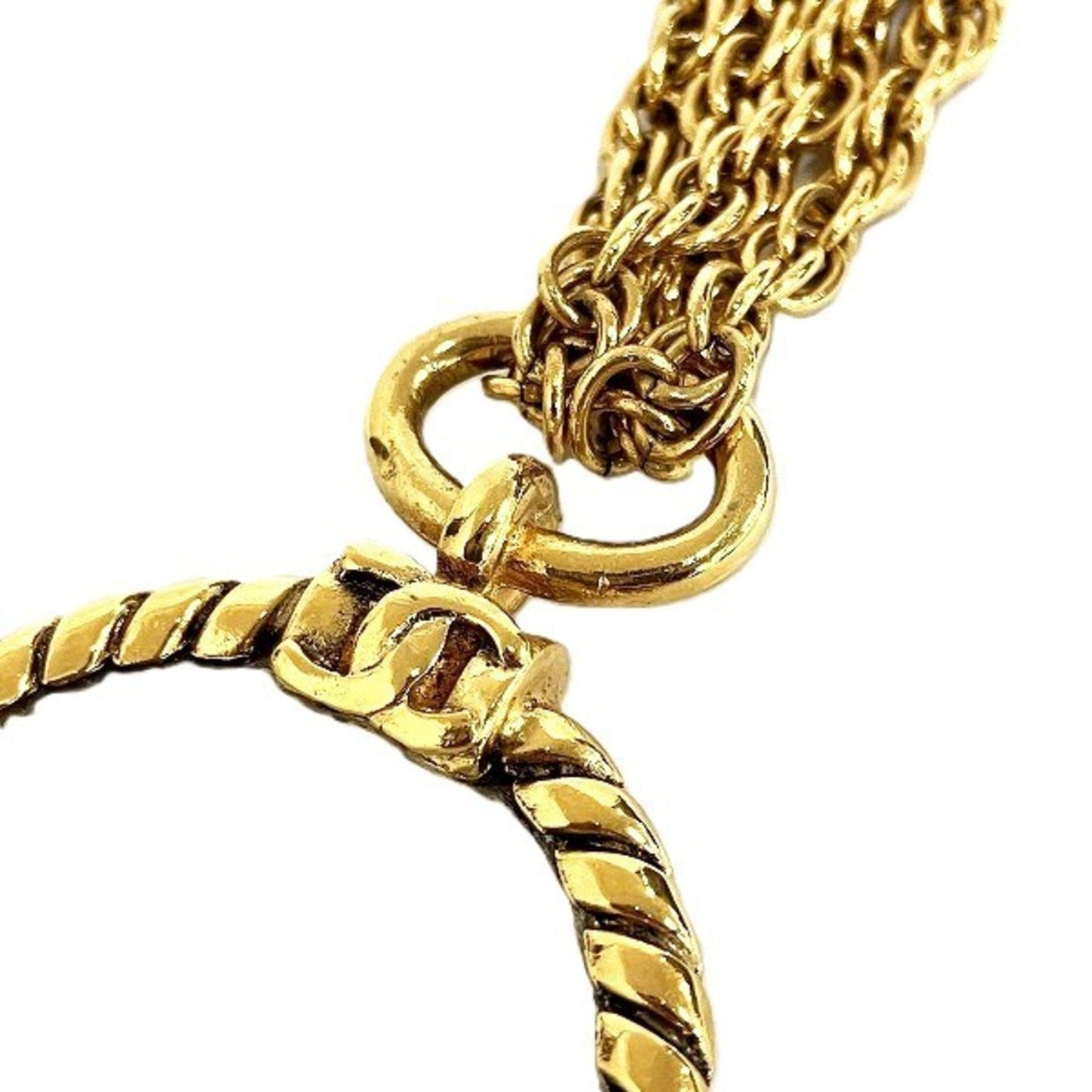 Chanel Coco Mark, Gold, Gold Plated, necklace