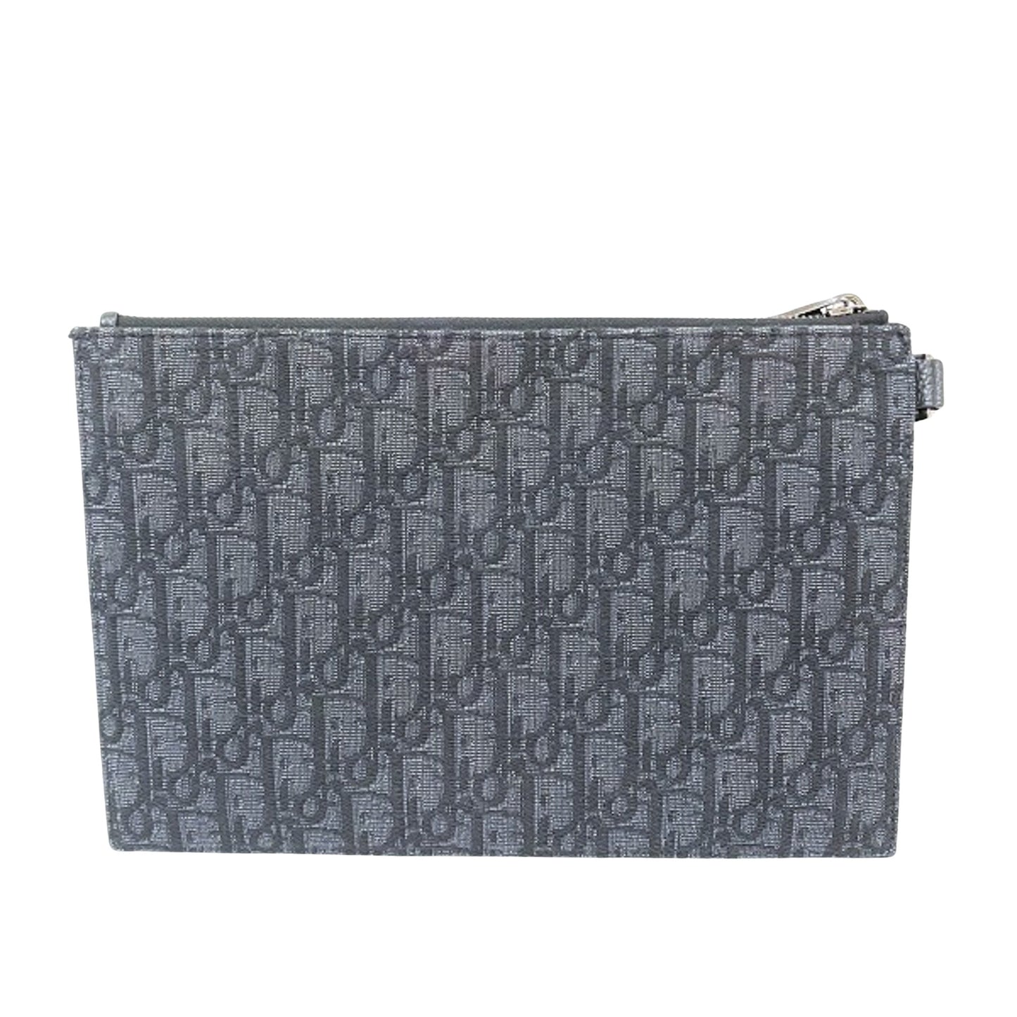 Dior Trotter, Grey, Canvas, clutch