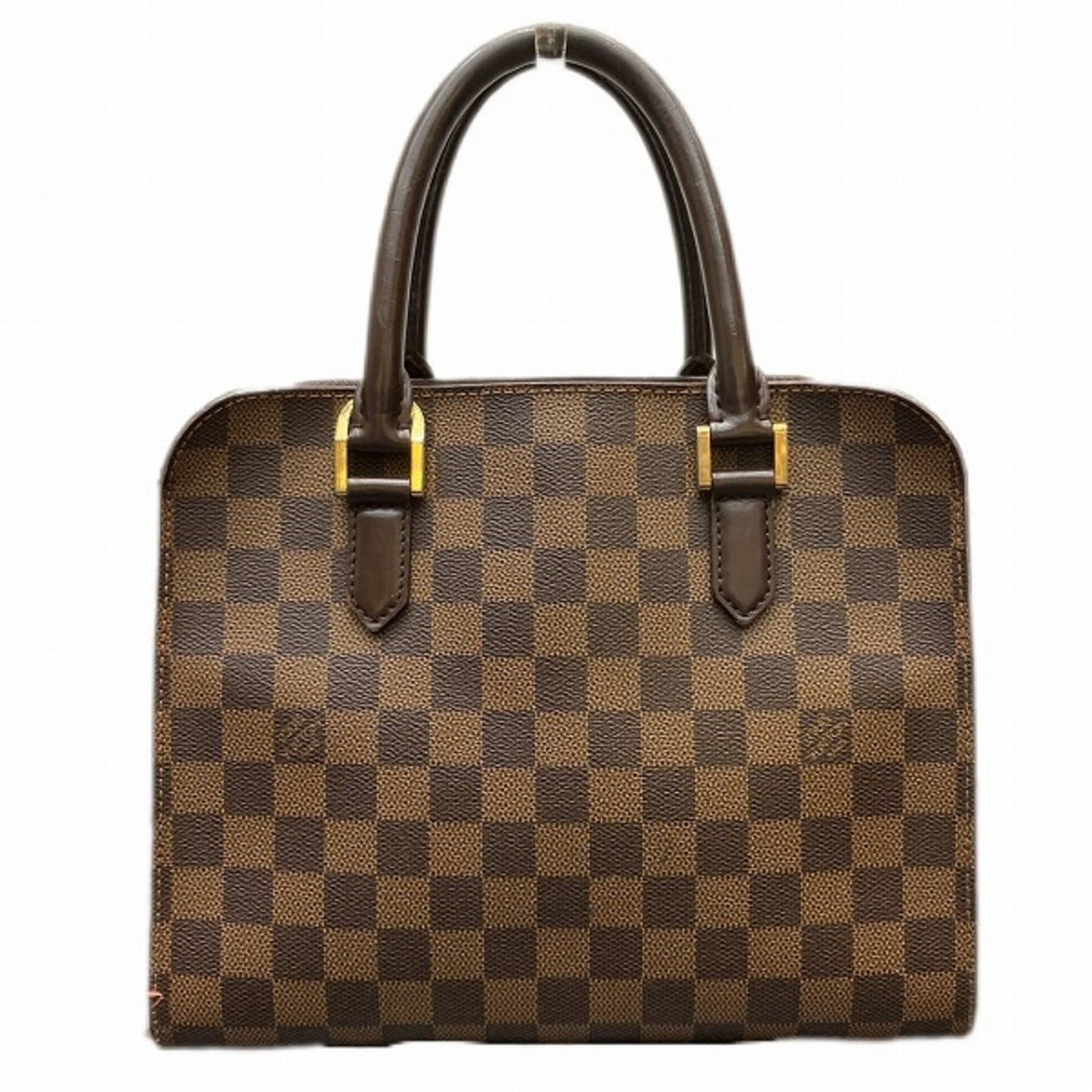 Louis Vuitton Triana, Brown, Canvas, handbag