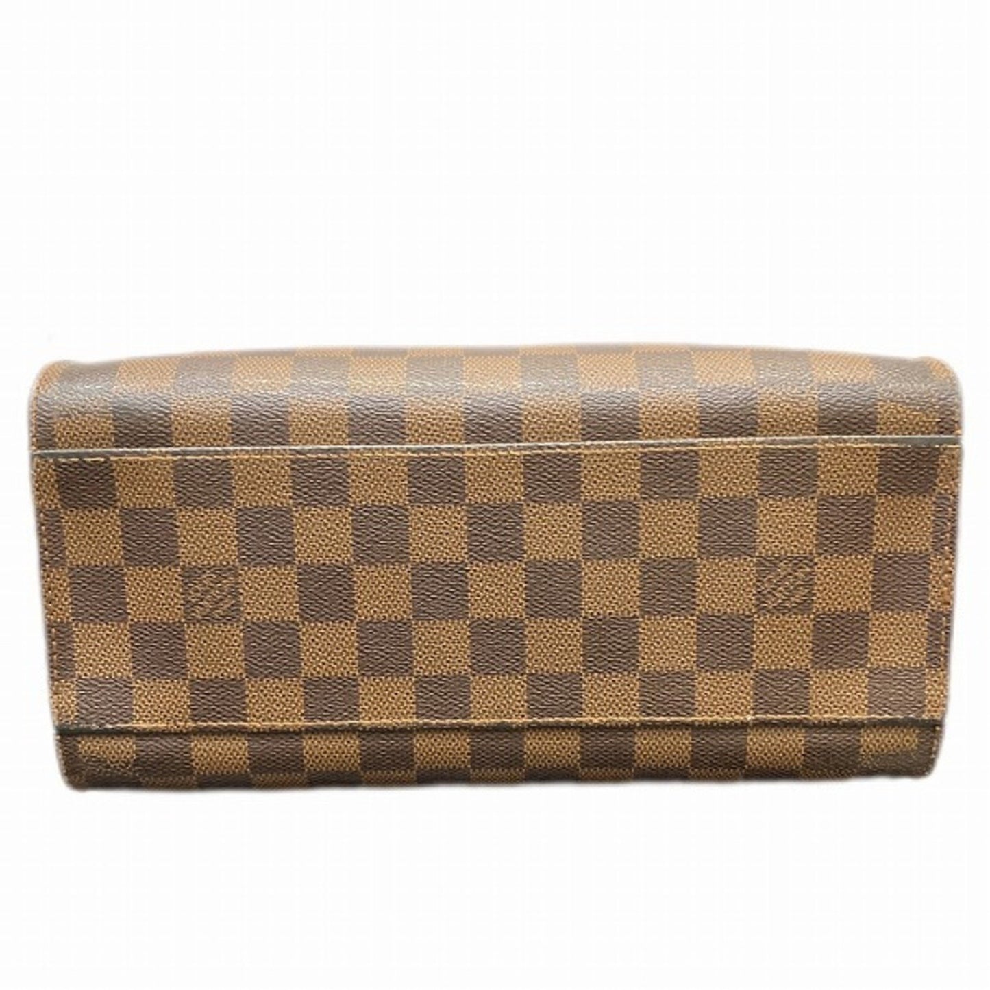 Louis Vuitton Triana, Brown, Canvas, handbag