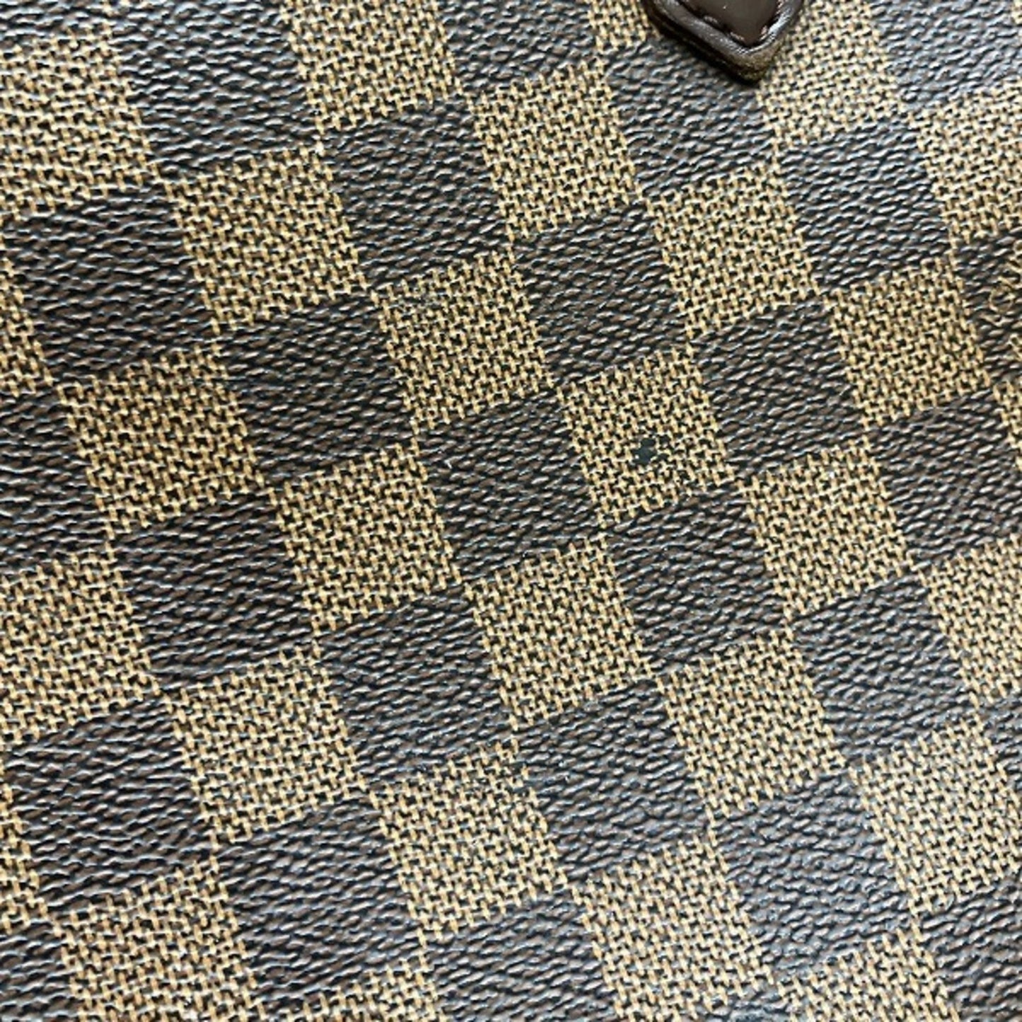 Louis Vuitton Triana, Brown, Canvas, handbag