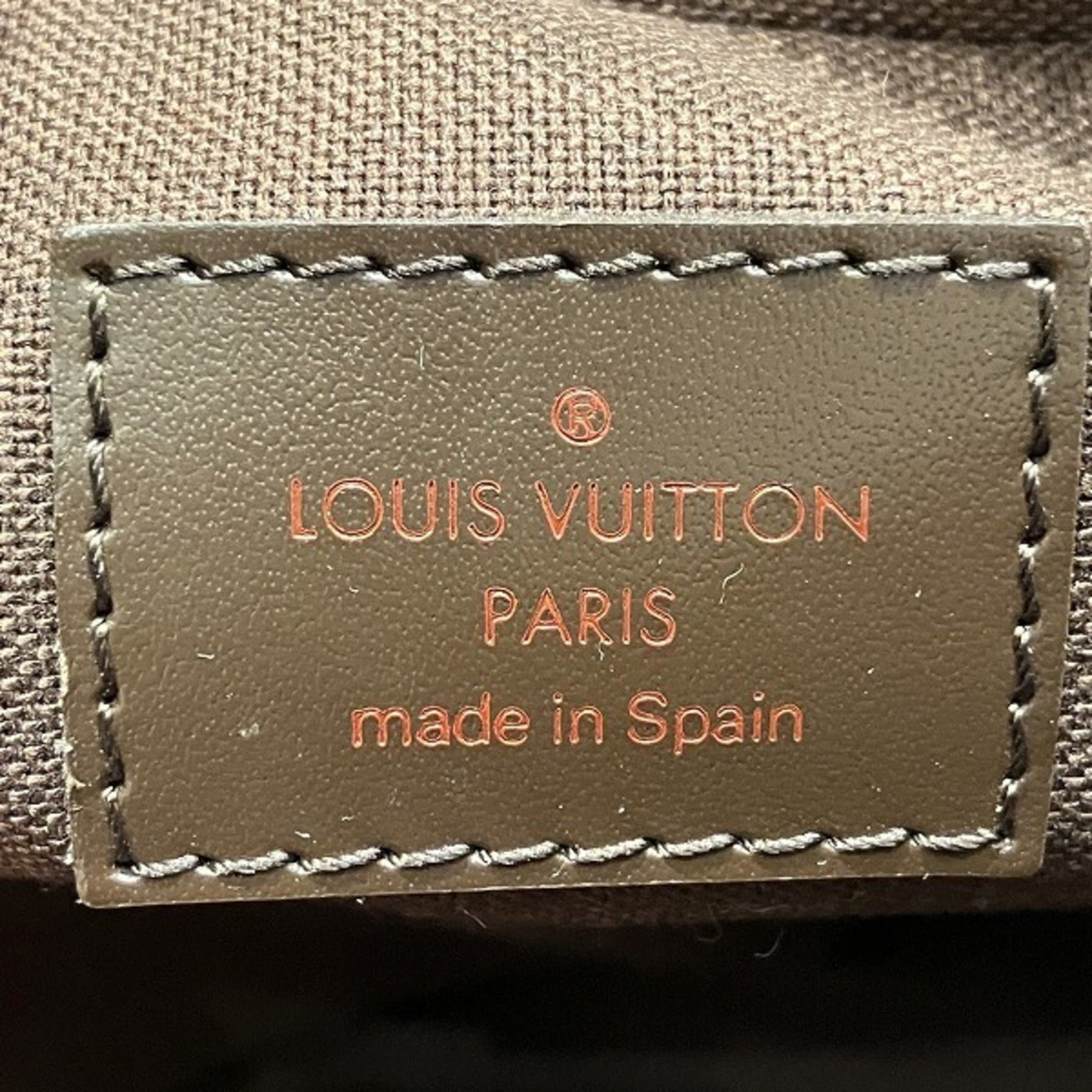 Louis Vuitton Geronimos, Brown, Canvas, shoulder