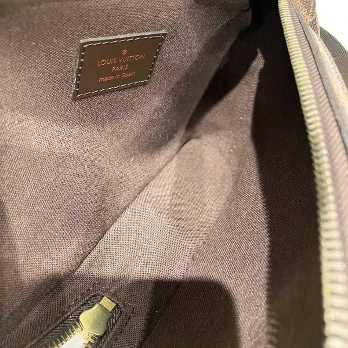 Louis Vuitton Geronimos, Brown, Canvas, shoulder