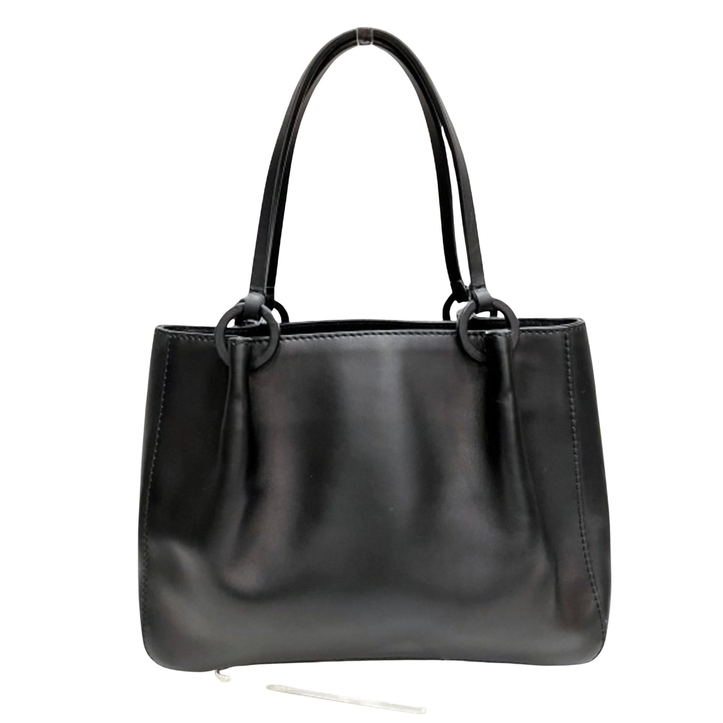 Gucci, Black, Leather, tote