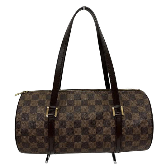 Louis Vuitton Papillon, Brown, Canvas, shoulder