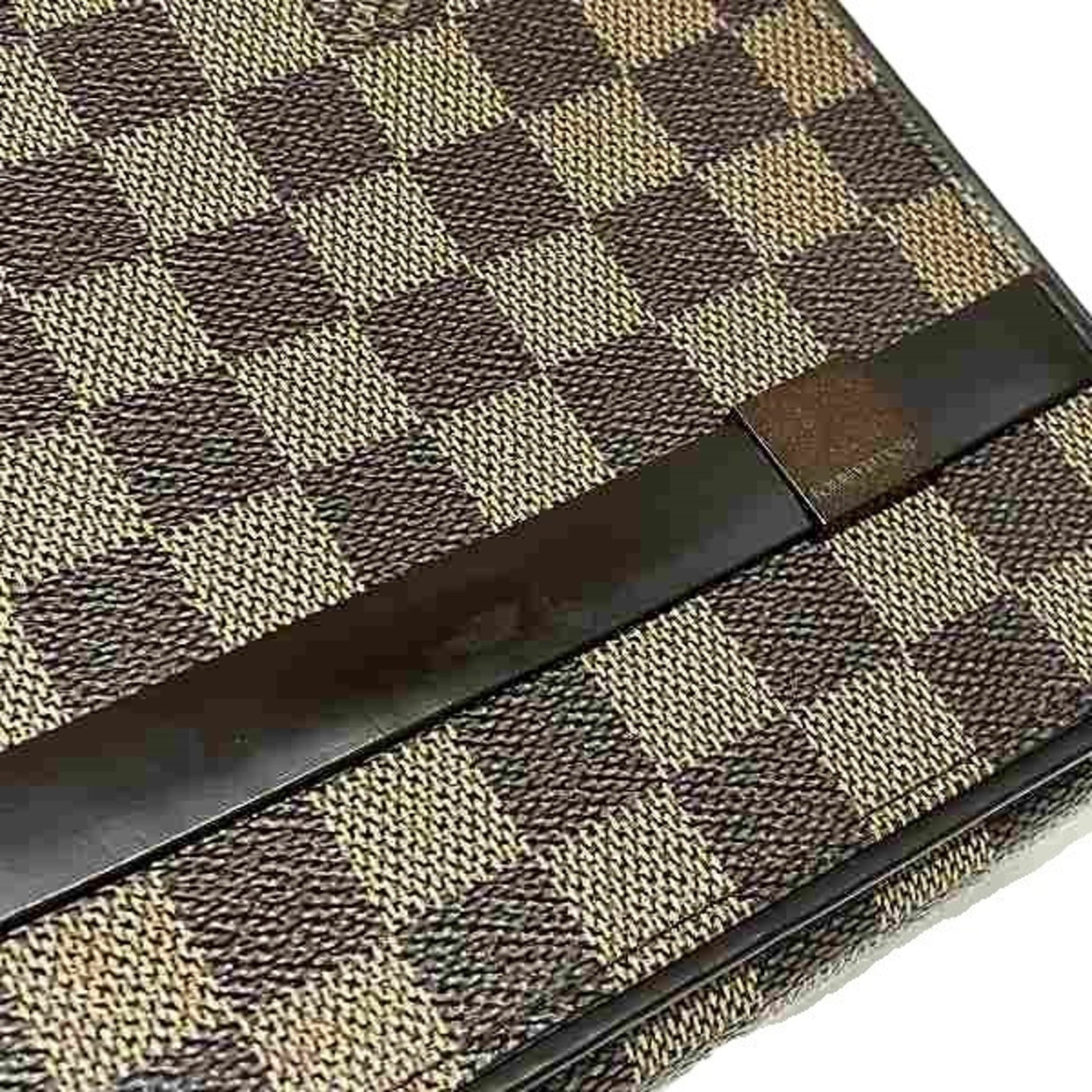 Louis Vuitton Tribeca, Brown, Canvas, shoulder