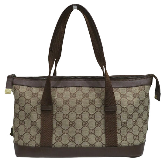 Gucci GG canvas, Brown, Canvas, handbag