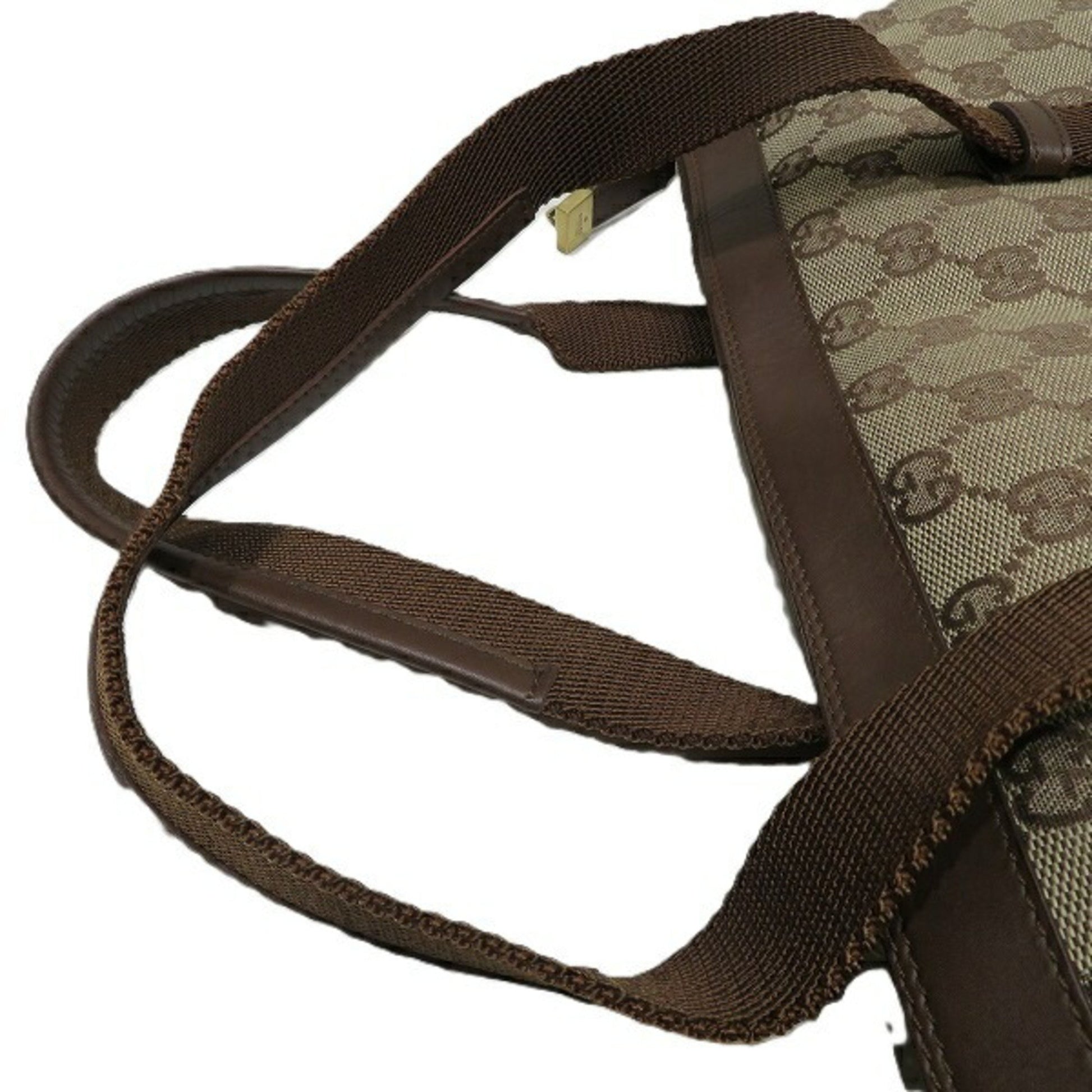 Gucci GG canvas, Brown, Canvas, handbag