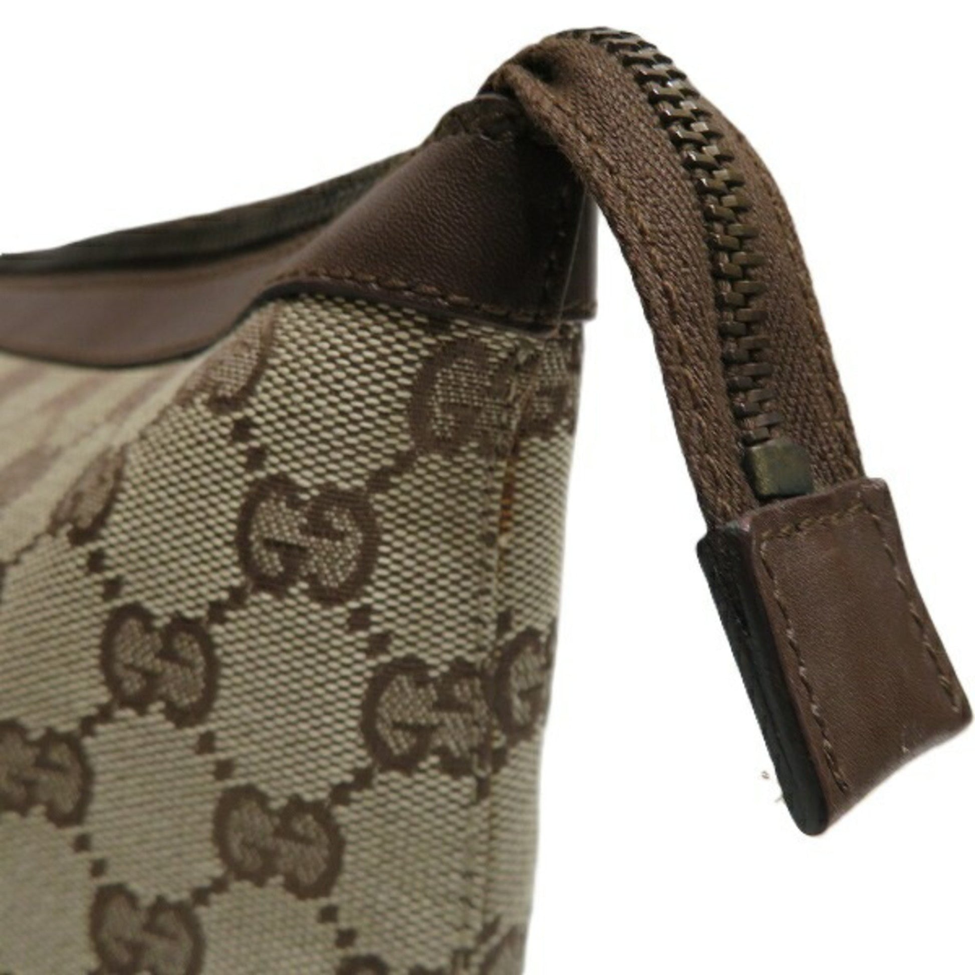 Gucci GG canvas, Brown, Canvas, handbag