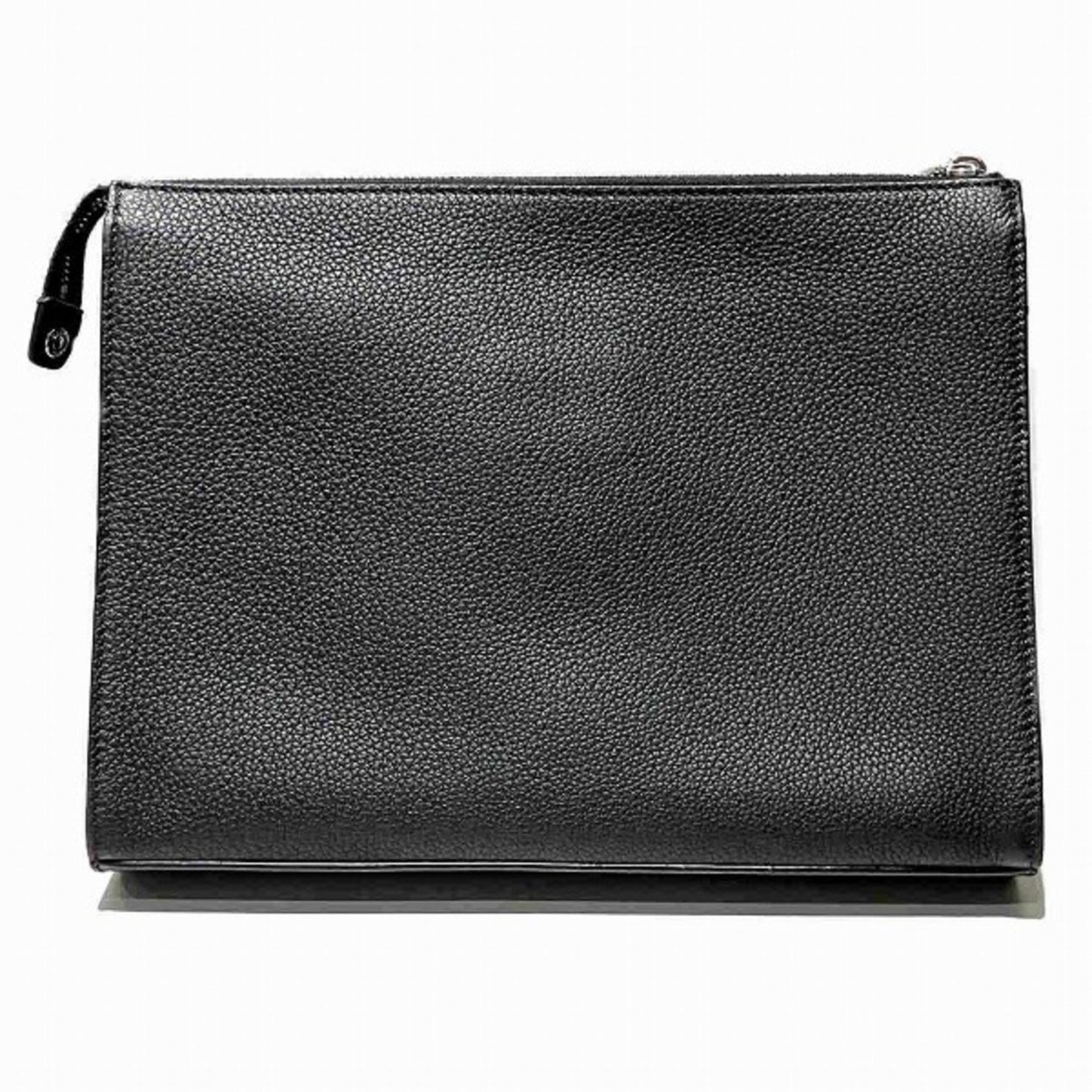 Fendi Roma, Black, Leather, clutch