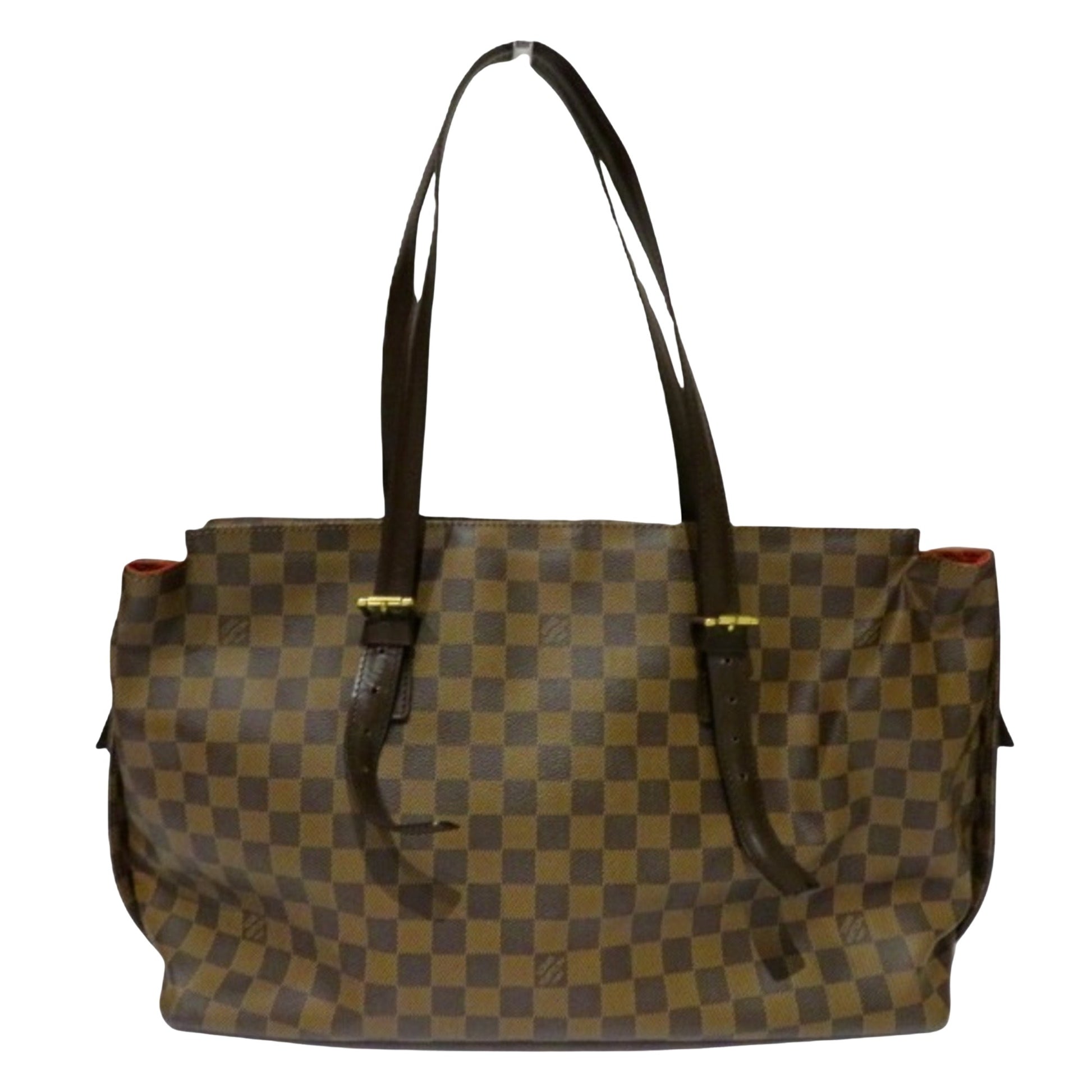 Louis Vuitton Chelsea, Brown, Canvas, shoulder