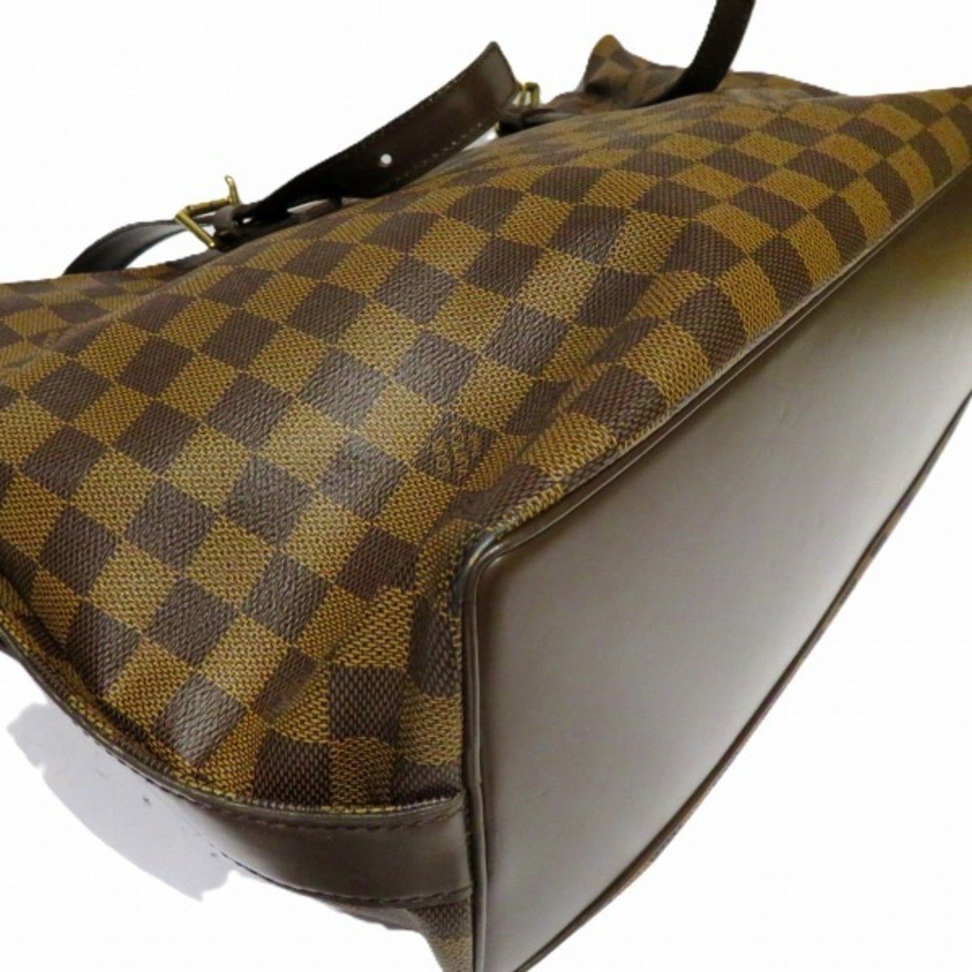 Louis Vuitton Chelsea, Brown, Canvas, shoulder