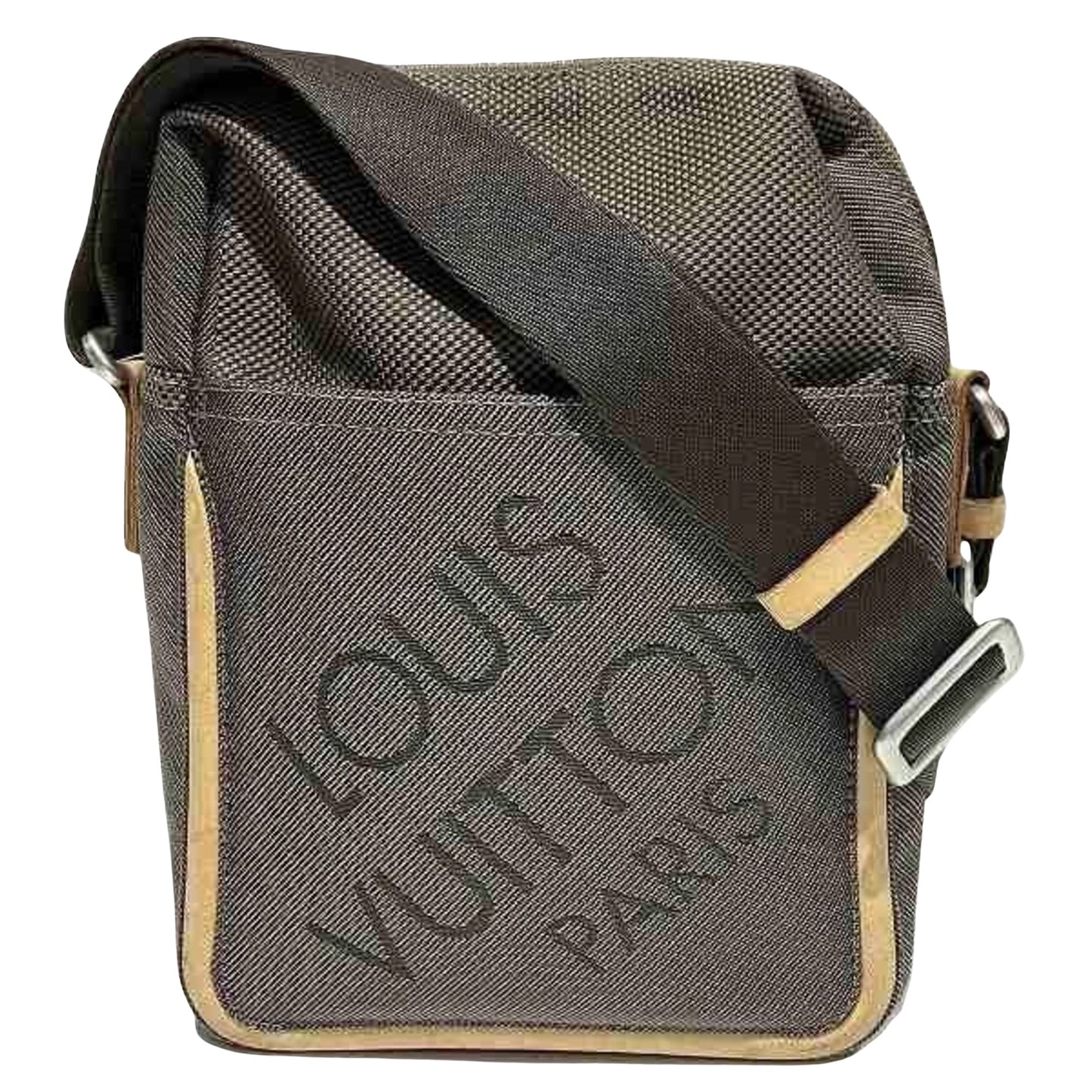 Louis Vuitton Citadine, Brown, Canvas, shoulder