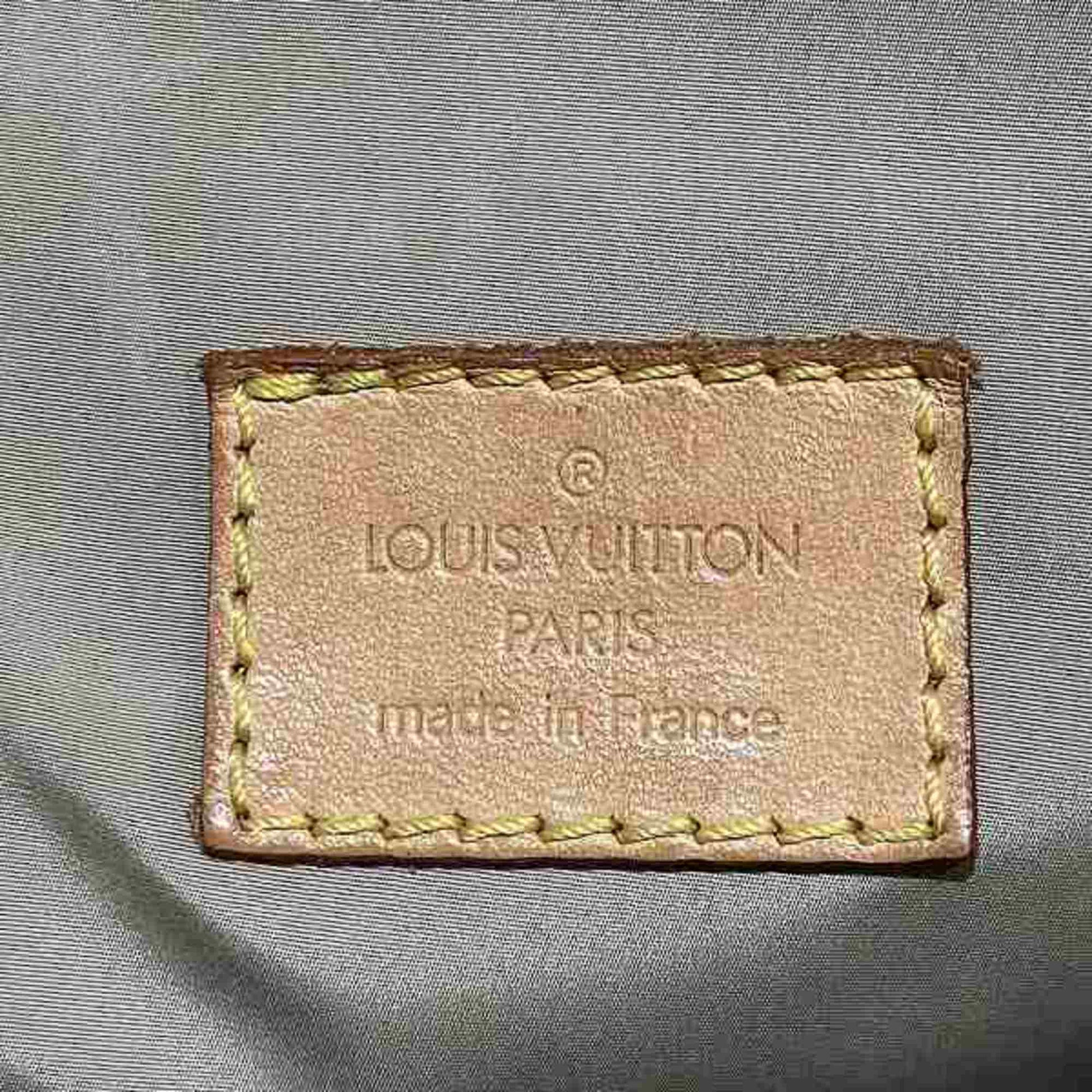 Louis Vuitton Citadine, Brown, Canvas, shoulder