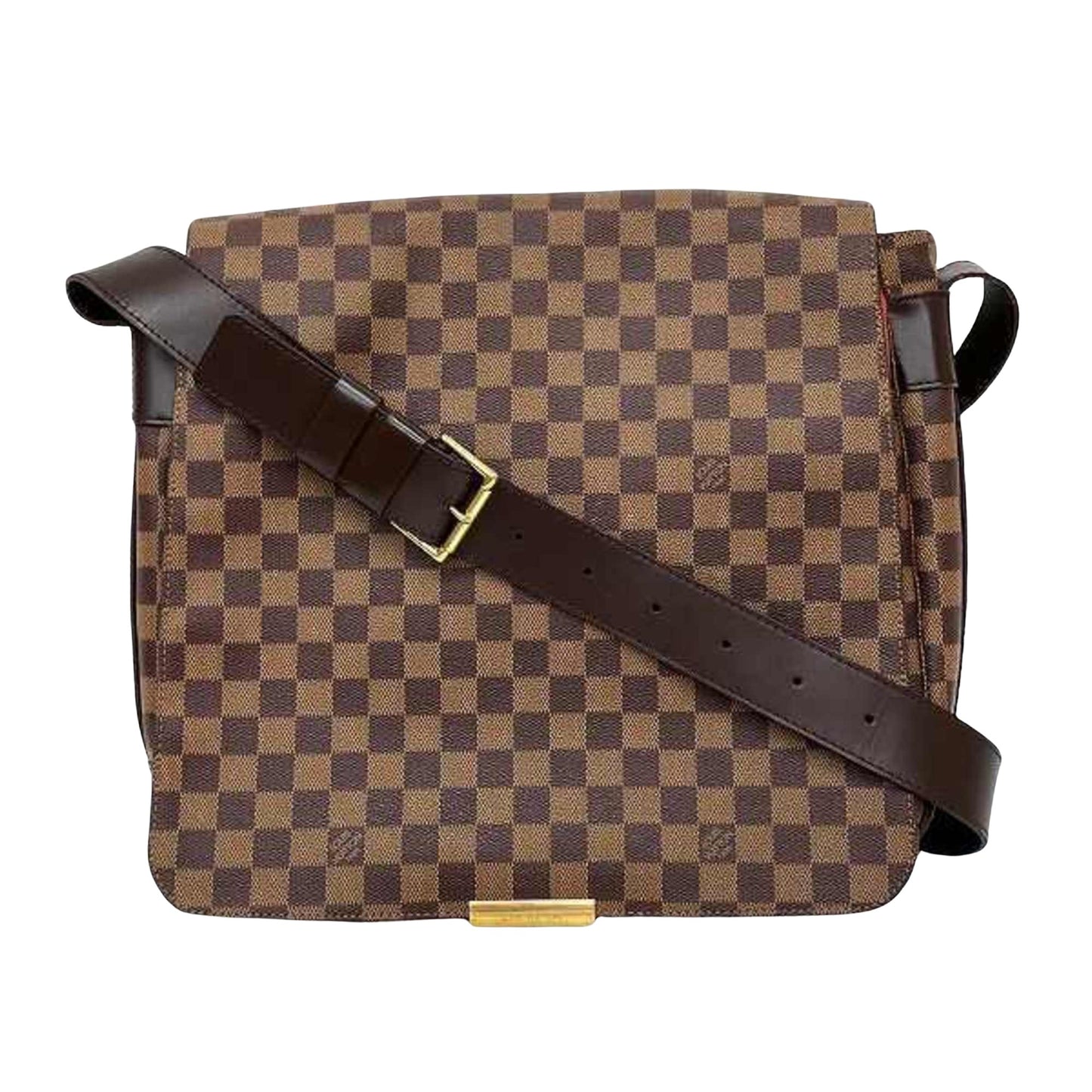 Louis Vuitton Bastille, Brown, Canvas, shoulder