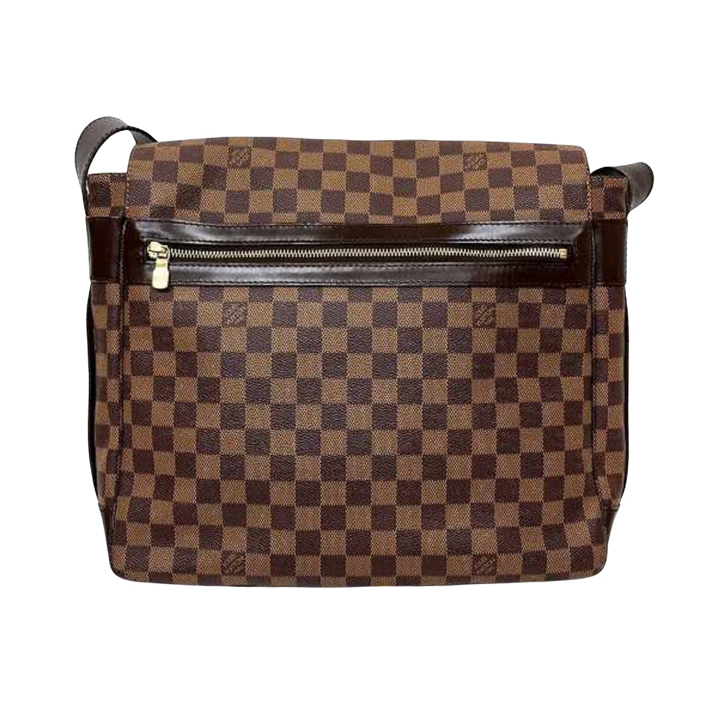 Louis Vuitton Bastille, Brown, Canvas, shoulder