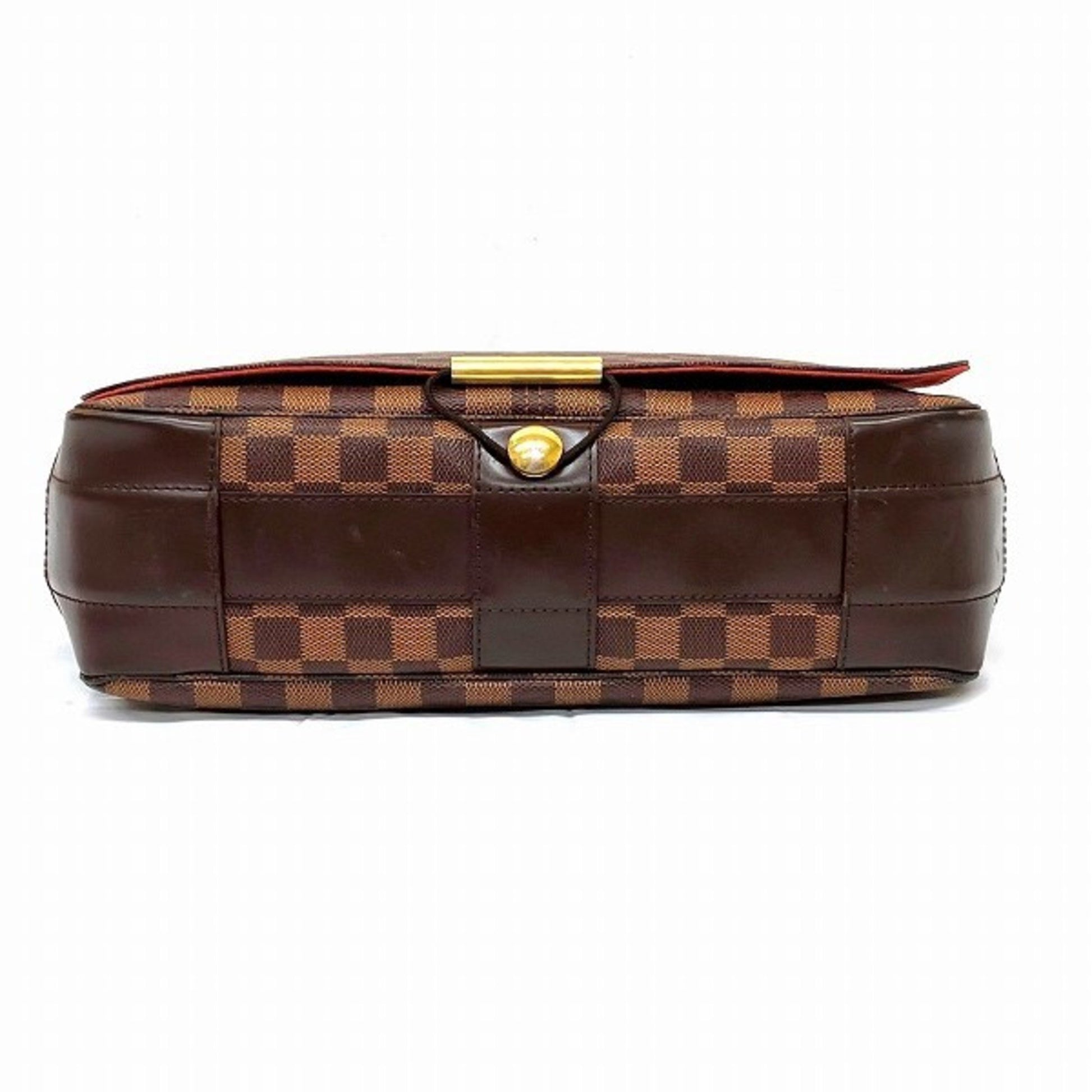 Louis Vuitton Bastille, Brown, Canvas, shoulder