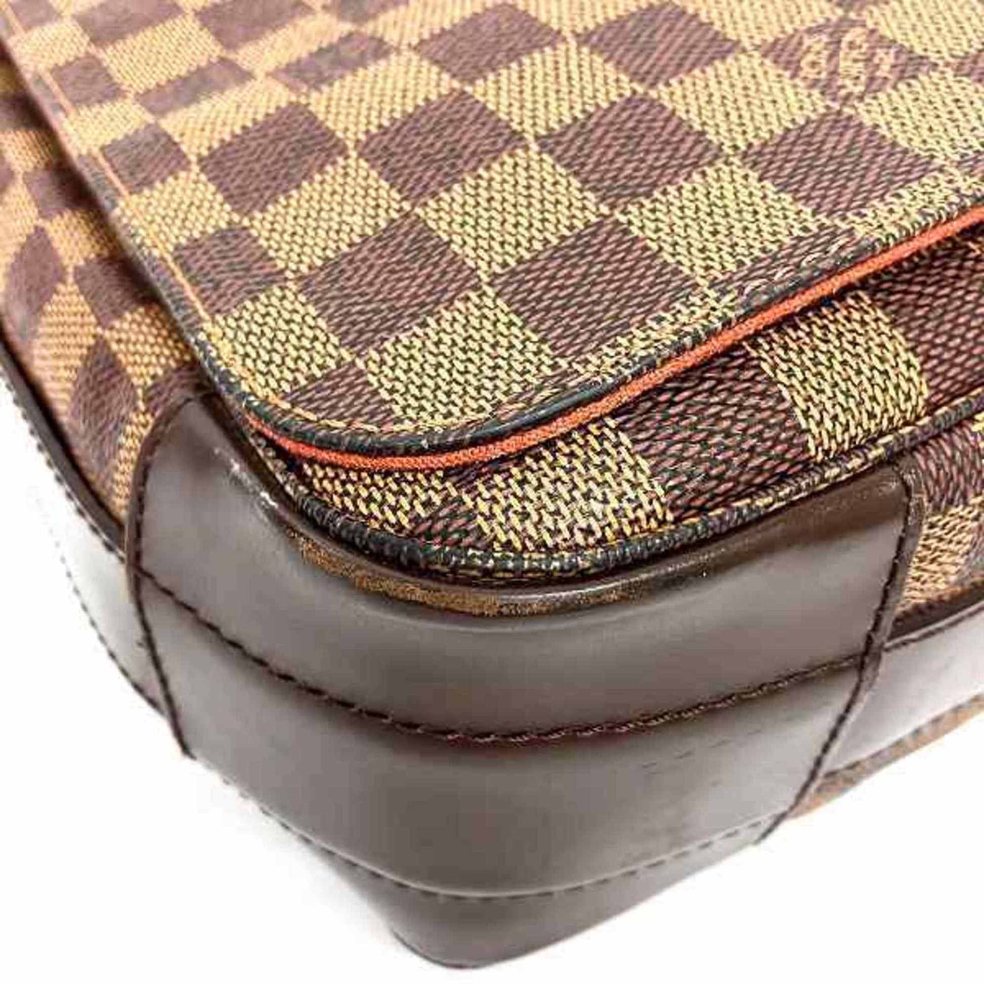 Louis Vuitton Bastille, Brown, Canvas, shoulder