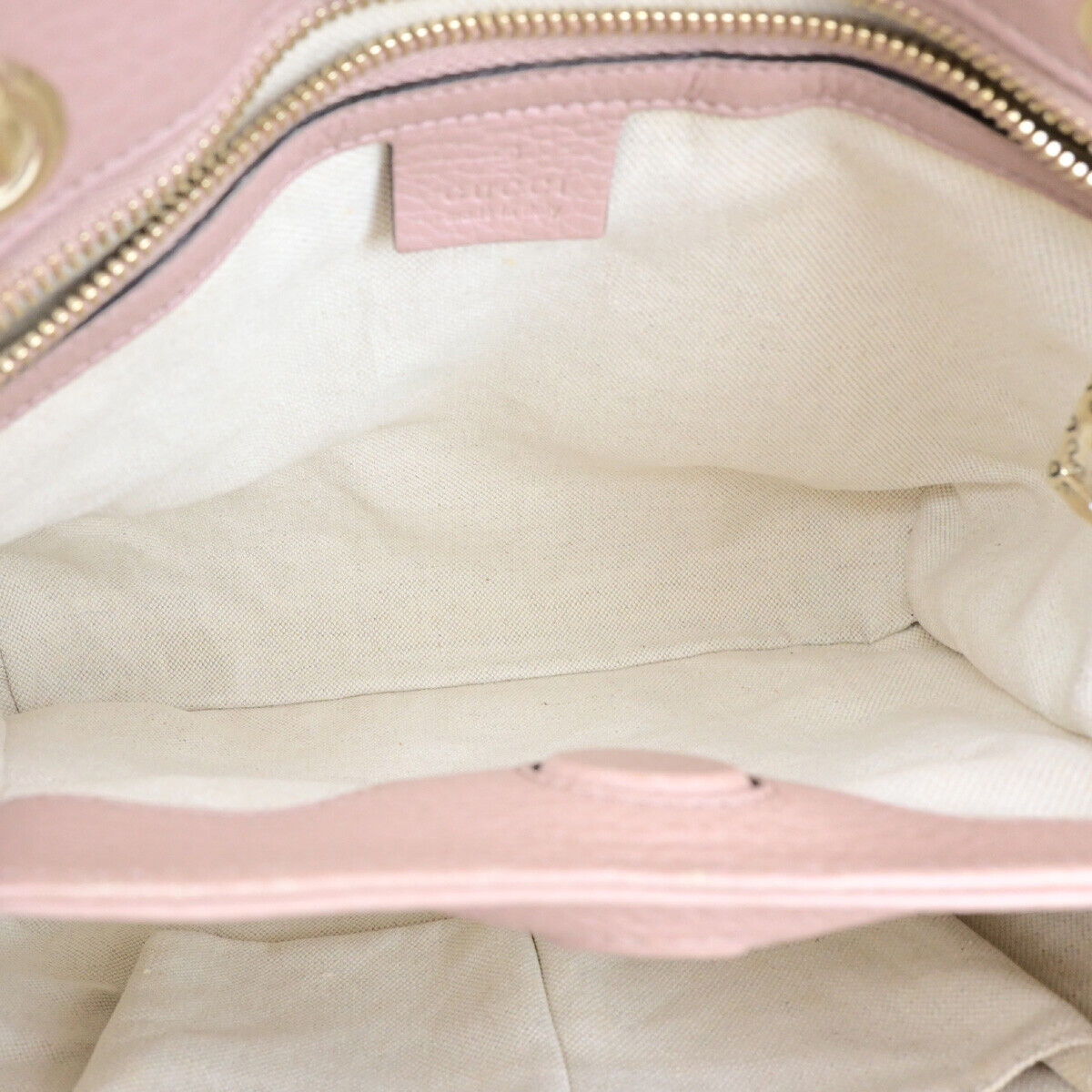 Gucci Bamboo, Pink, Leather, handbag