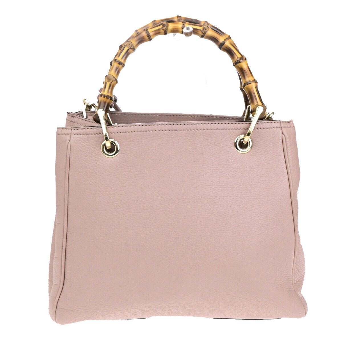 Gucci Bamboo, Pink, Leather, handbag