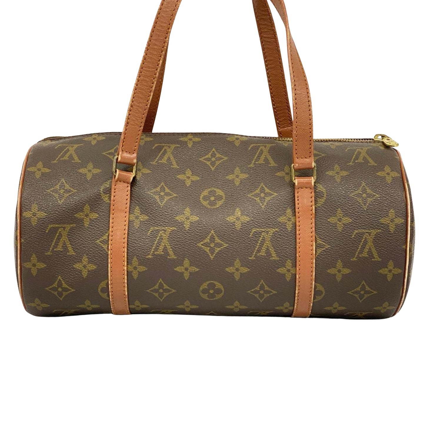 Louis Vuitton Papillon 30, Brown, Canvas, handbag