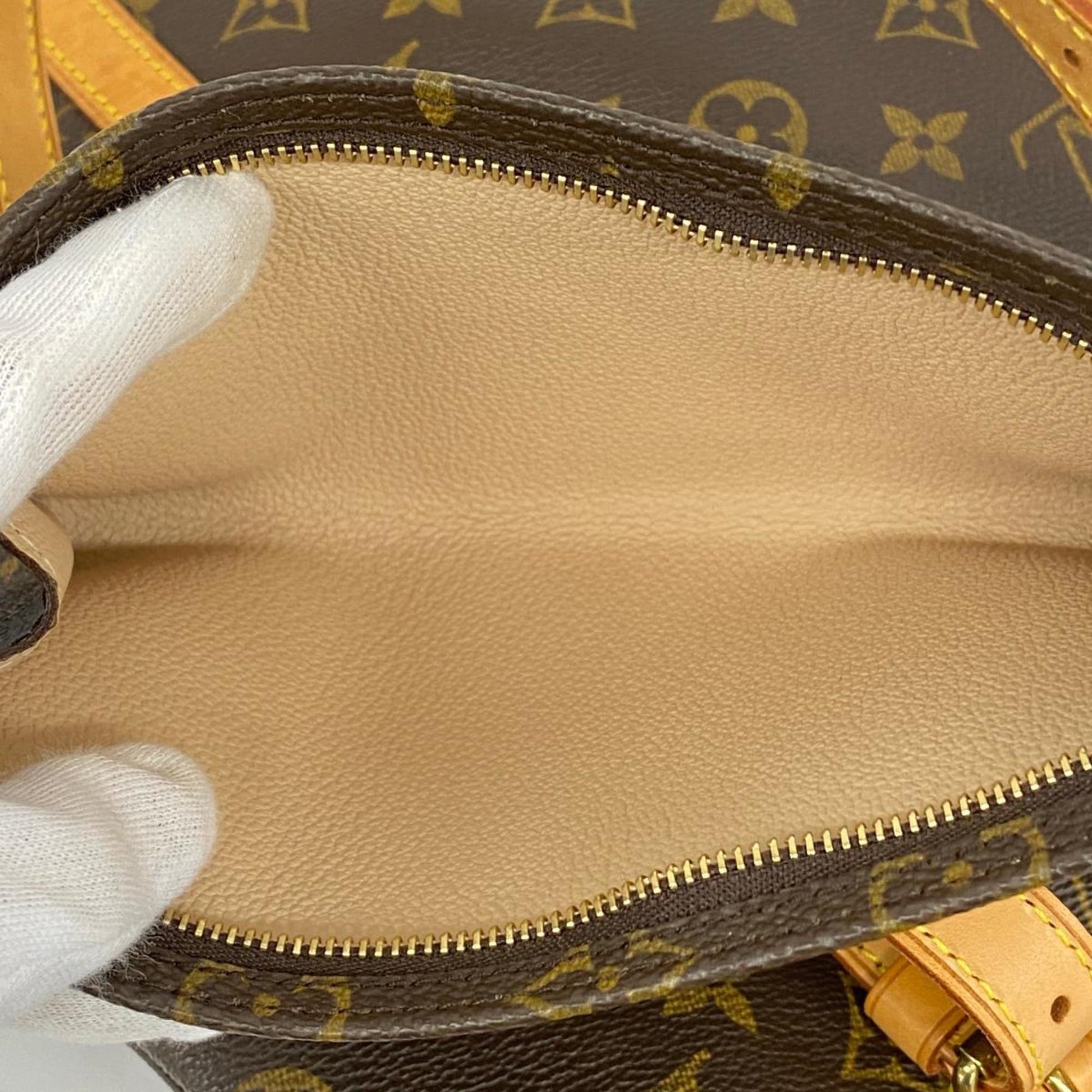 Louis Vuitton Bucket GM, Brown, Canvas, tote