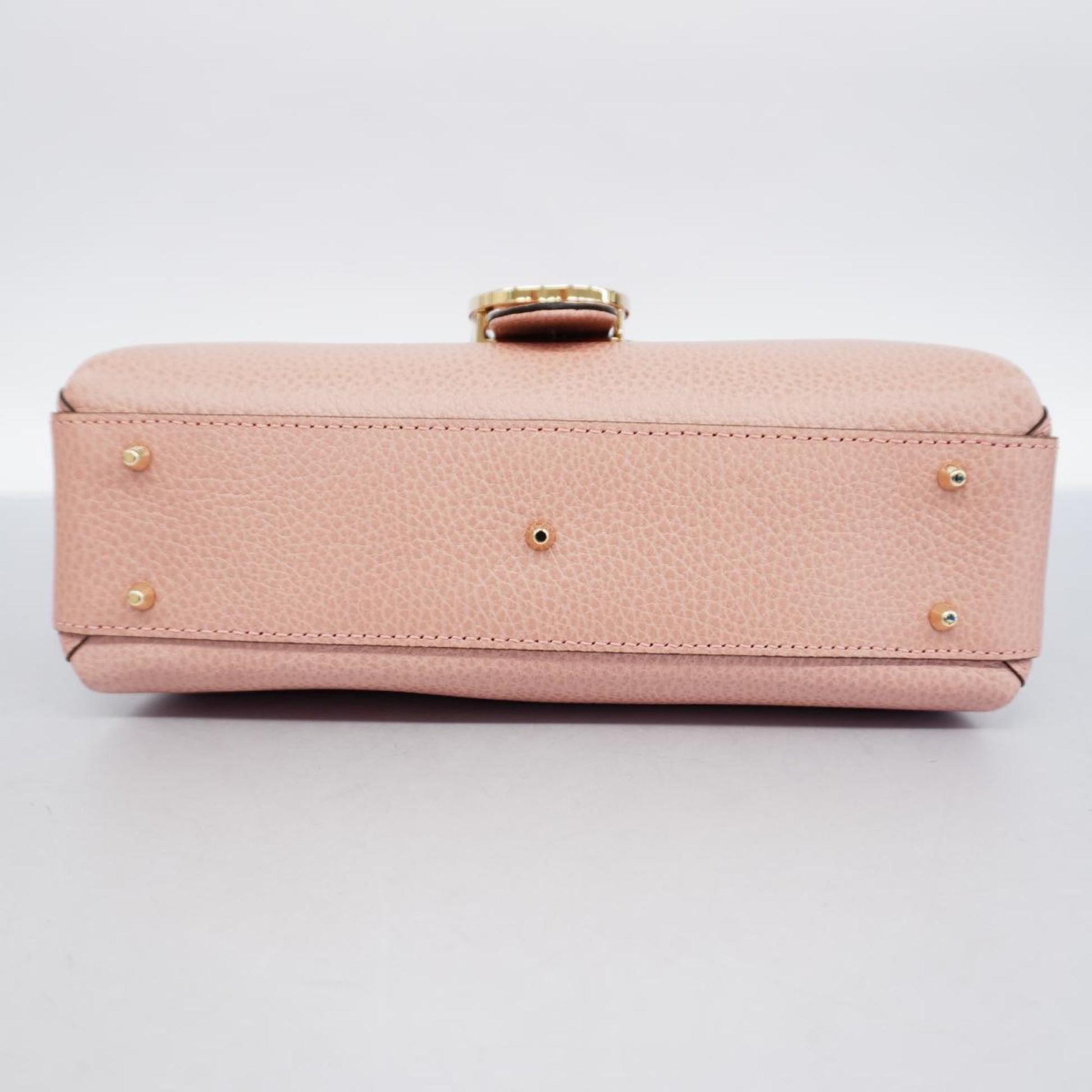 Gucci Interlocking, Pink, Leather, shoulder