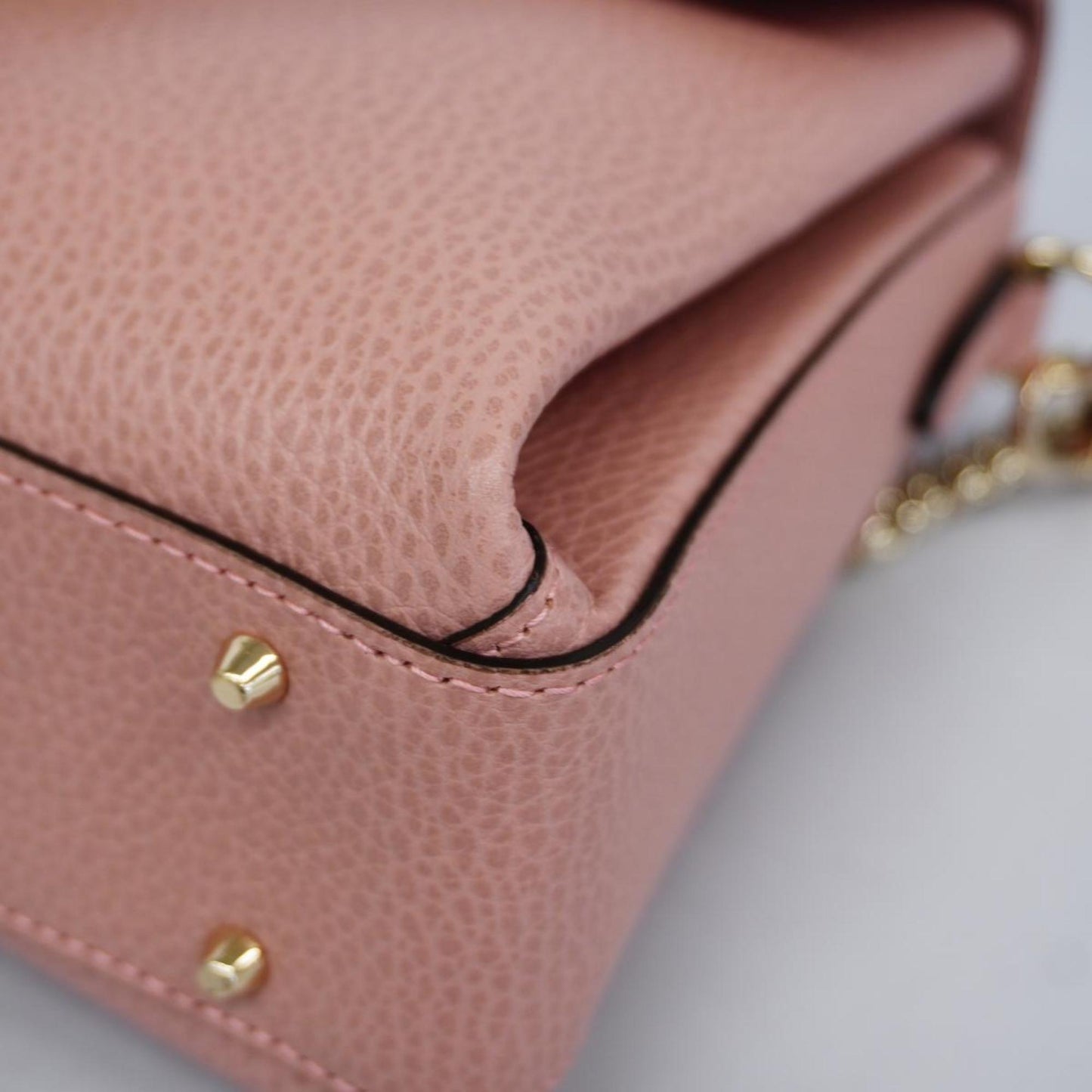 Gucci Interlocking, Pink, Leather, shoulder