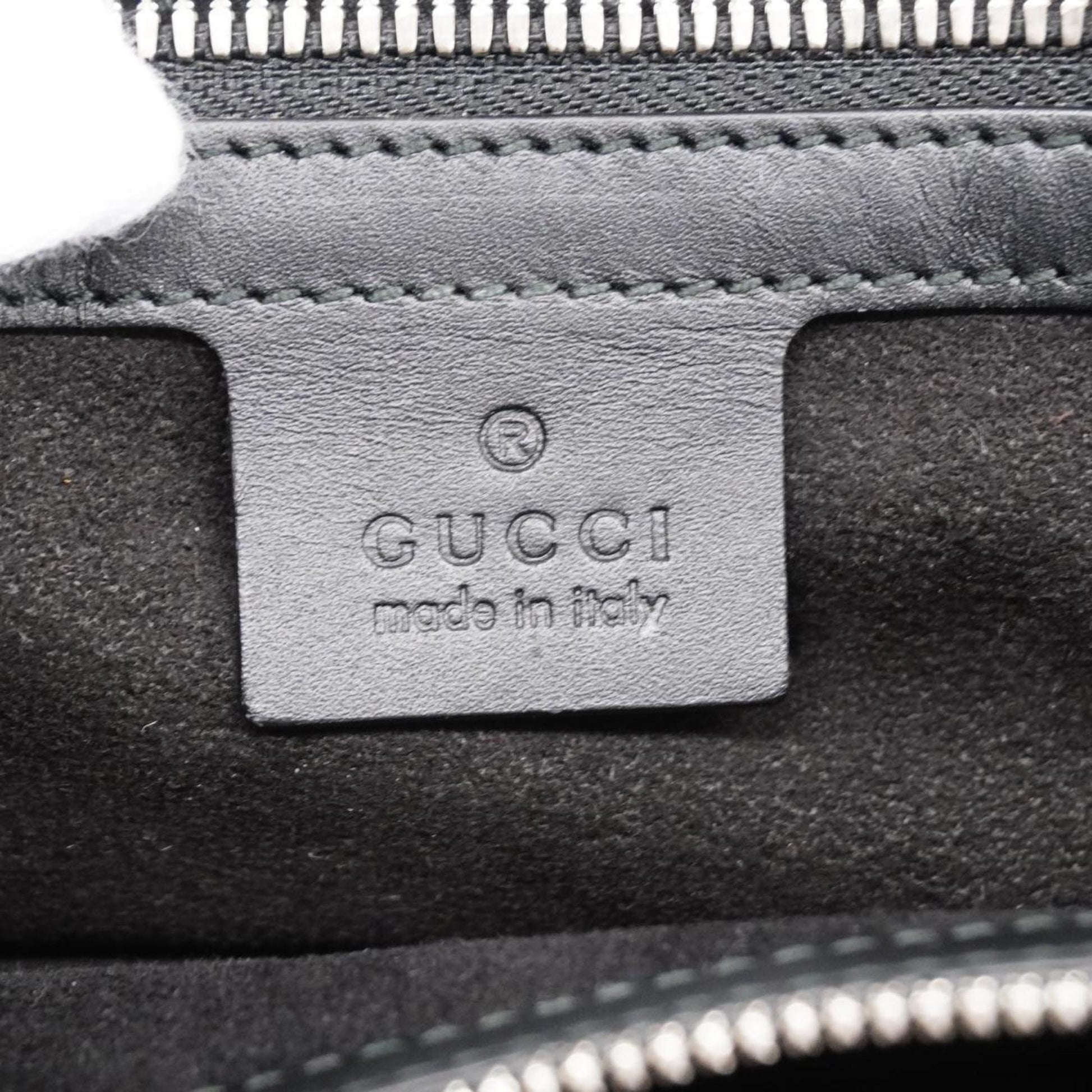 Gucci GG Supreme, Black, Canvas, tote